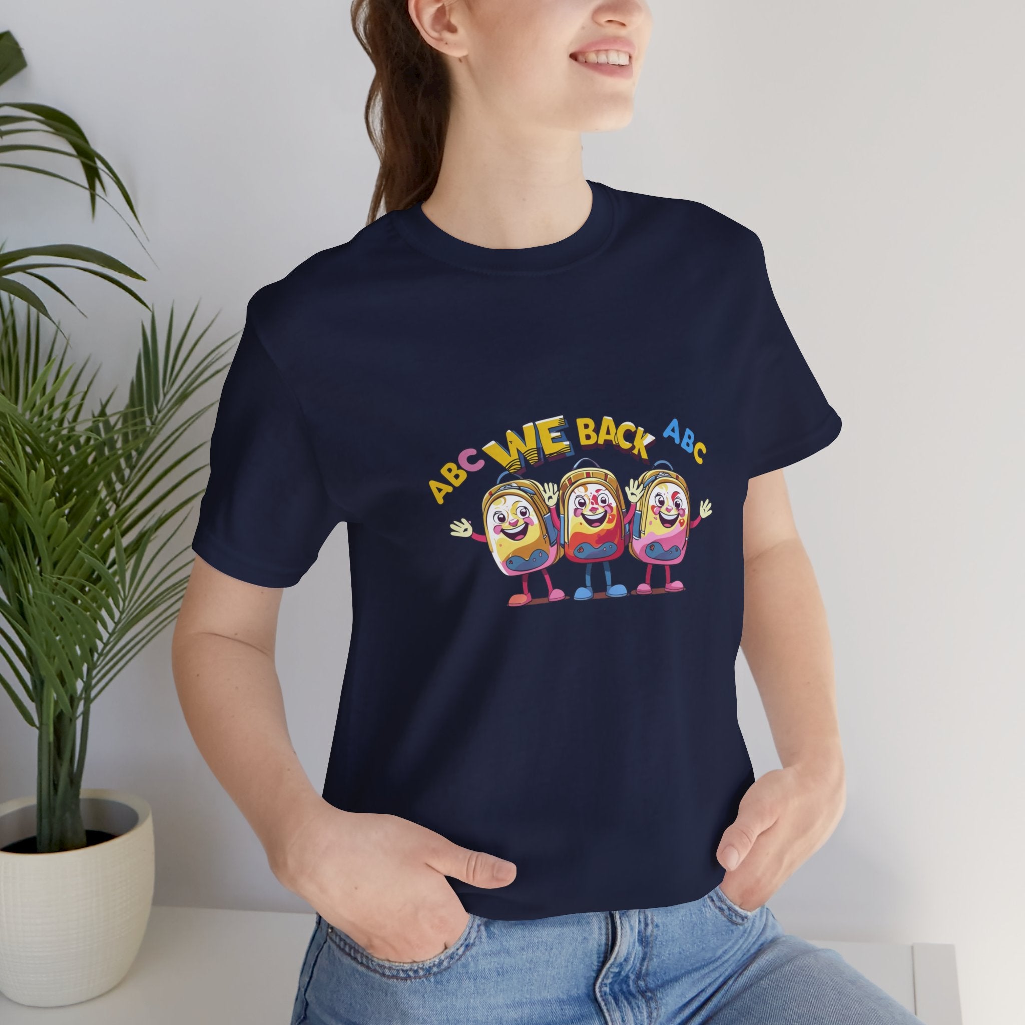 We Back Unisex Jersey Short Sleeve Tee