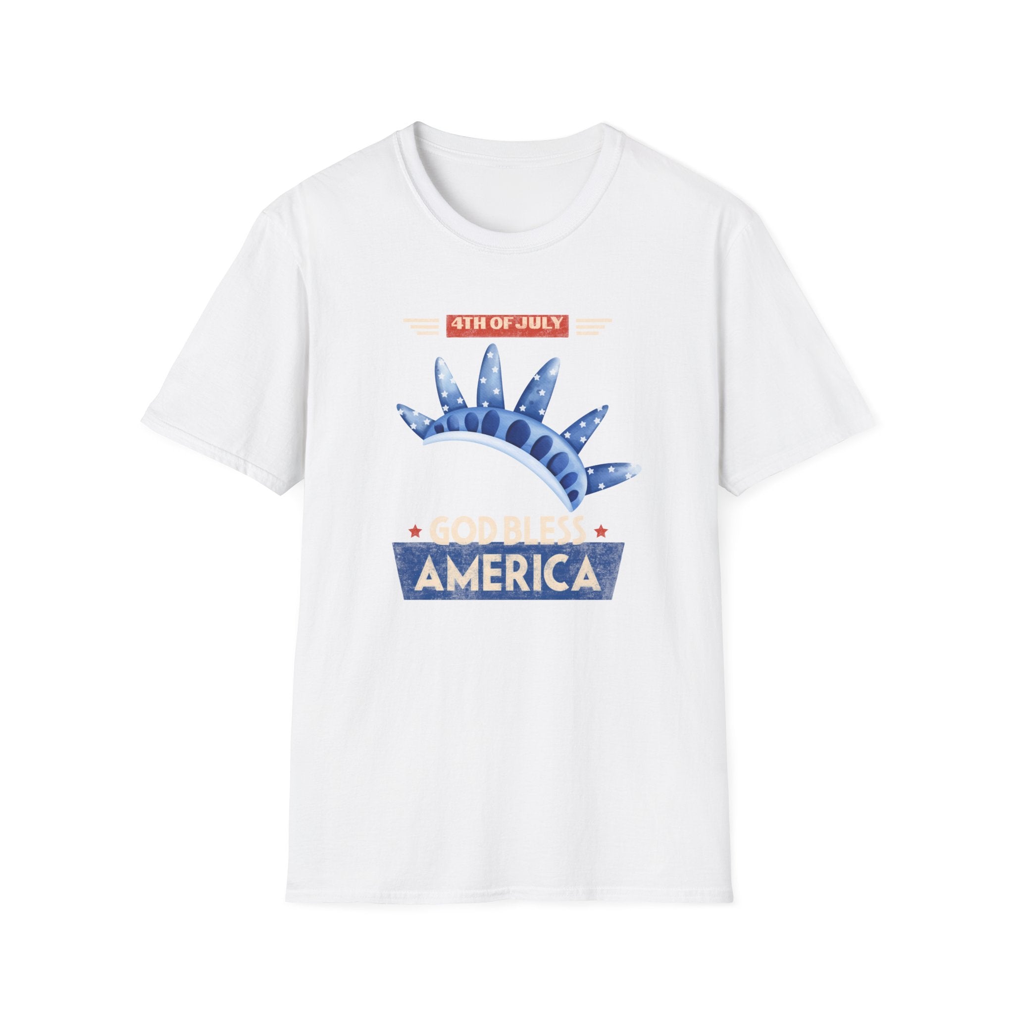 God Bless America Unisex Softstyle T-Shirt