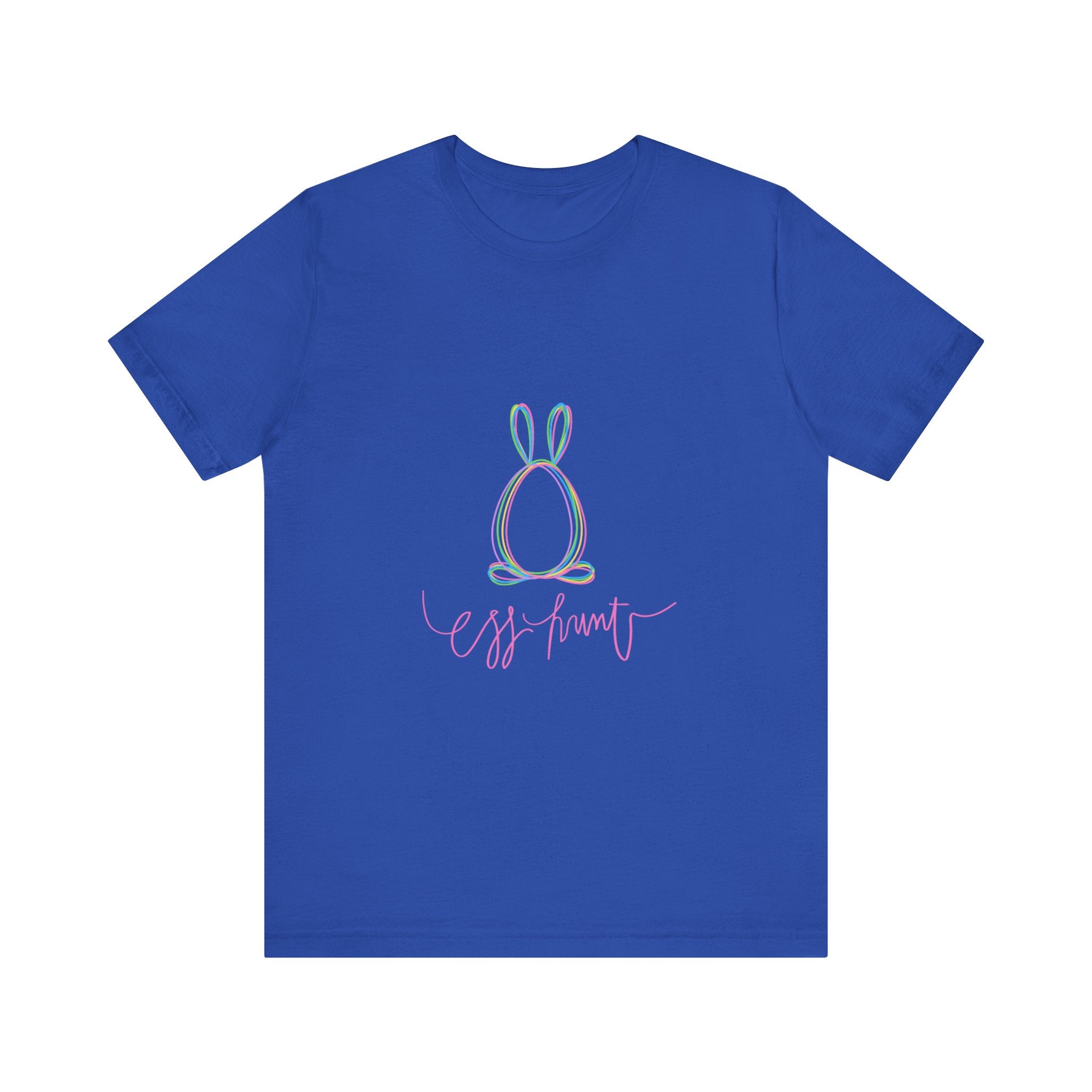 Egg Hunt Unisex Jersey Short Sleeve Tee
