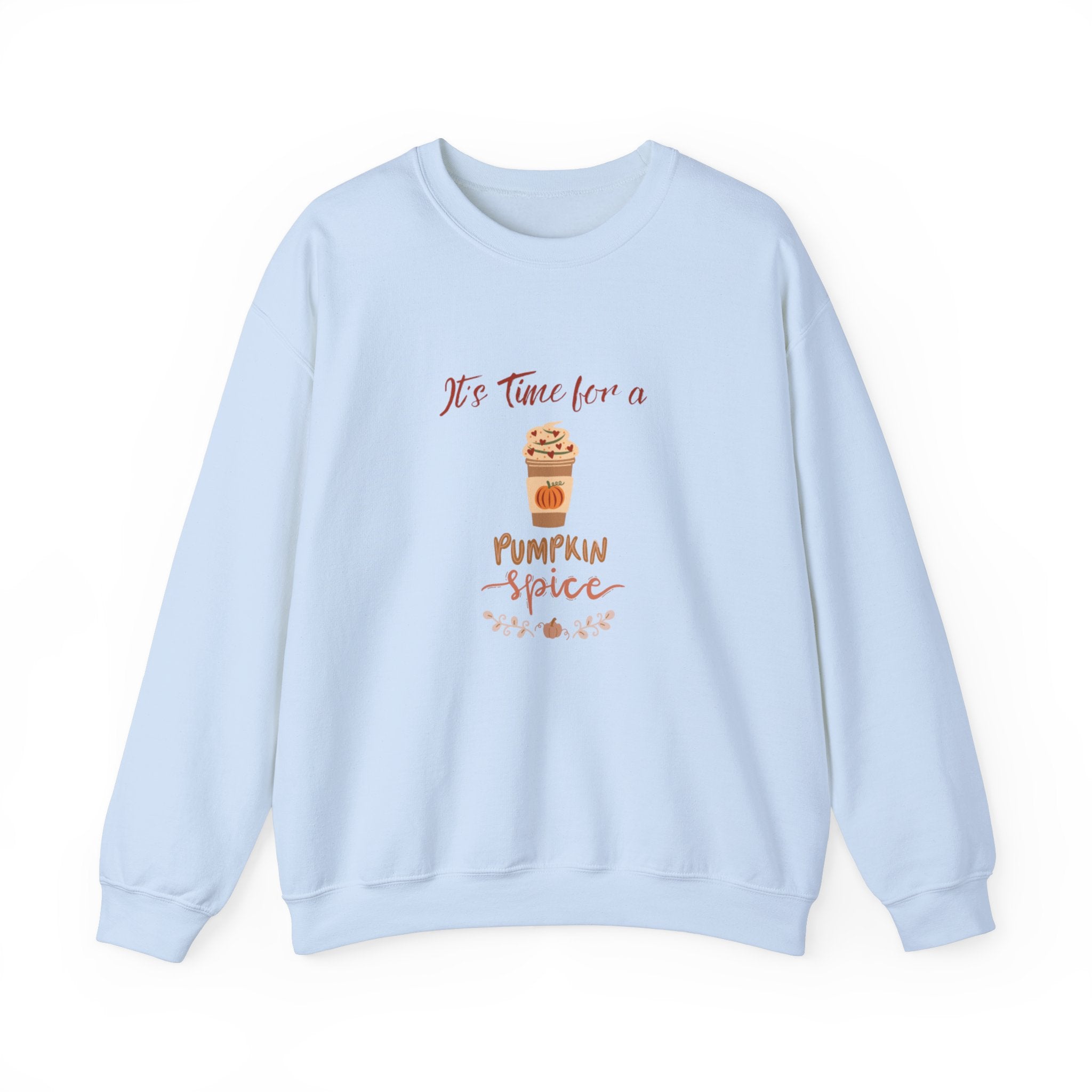 It's Time For A Pumpkin Spice Unisex Heavy Blend™ Crewneck Sweatshirt