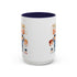 Team Dad Accent Coffee Mug