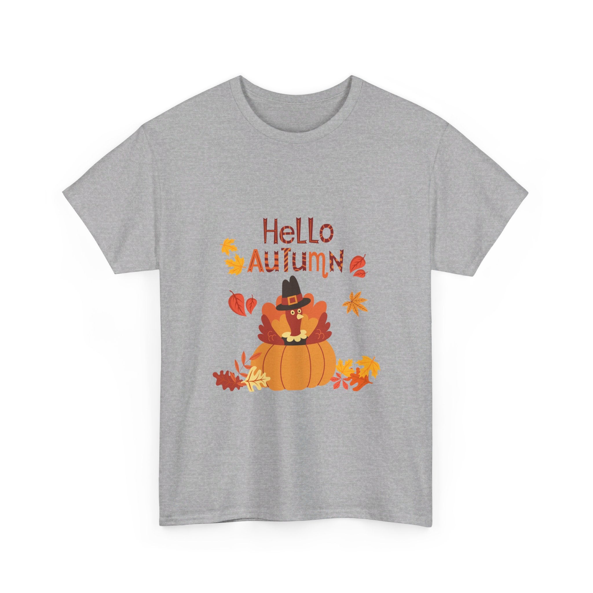 Hello Autumn Unisex Heavy Cotton Tee