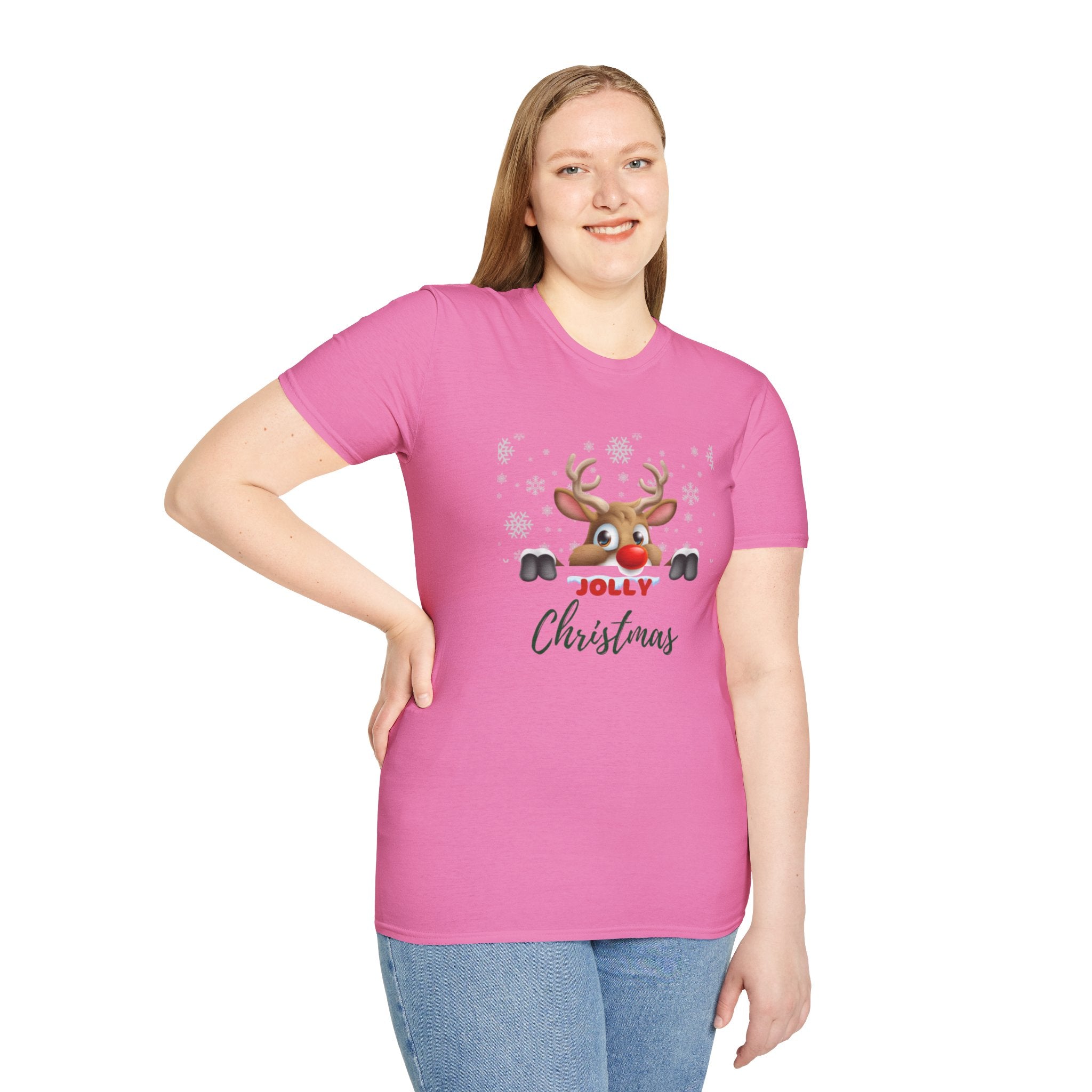 Jolly Christmas Unisex Softstyle T-Shirt