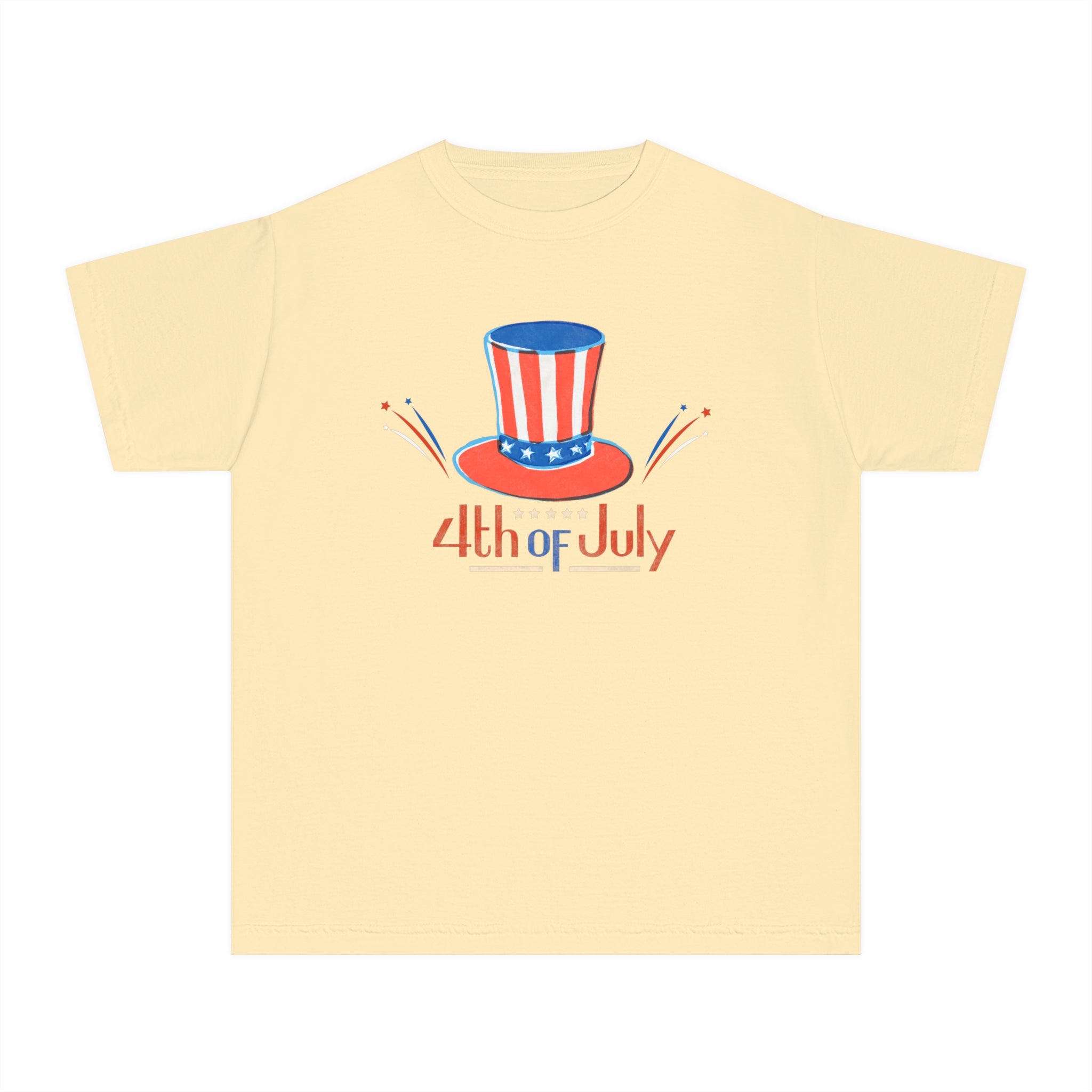 4th Of July Youth Midweight Tee