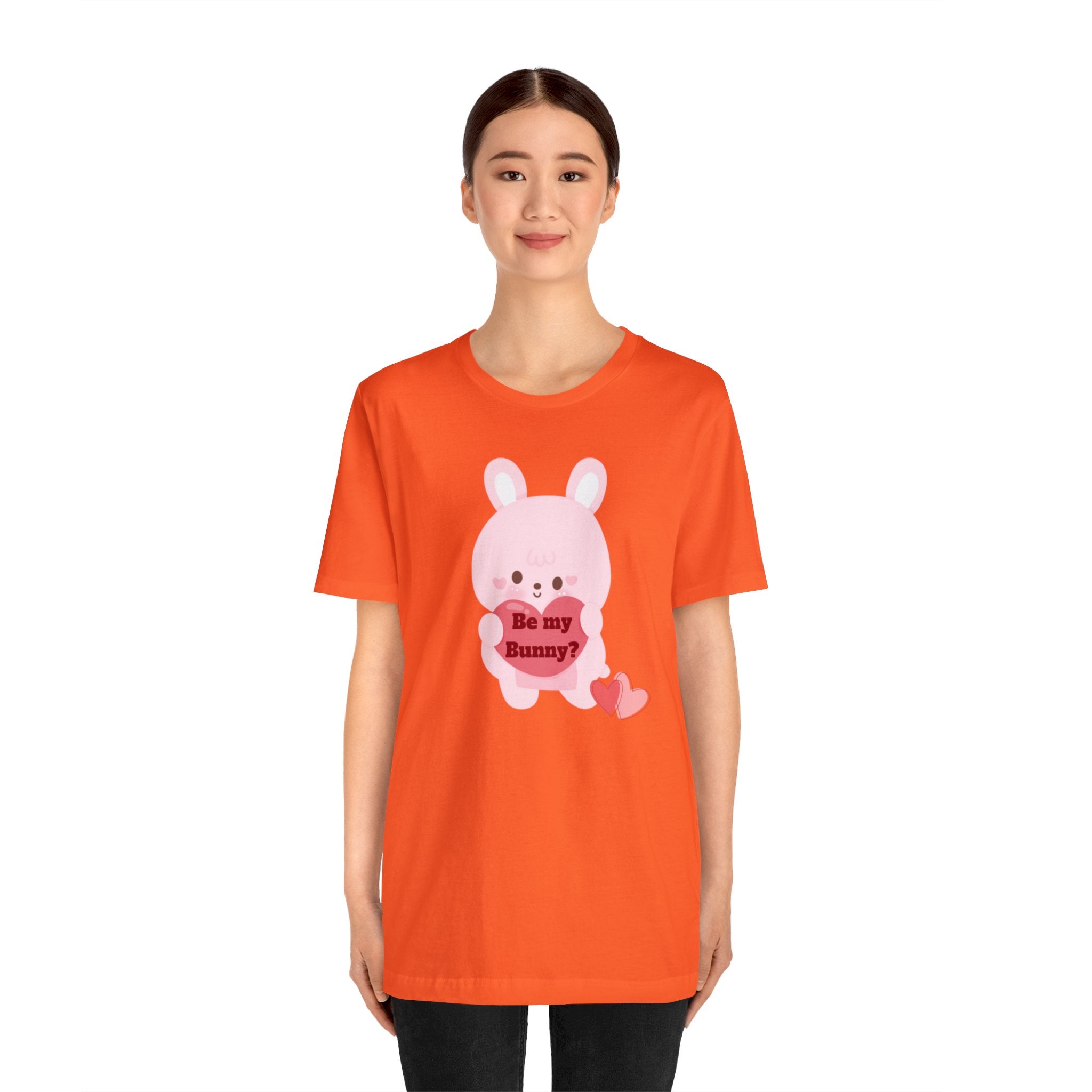V-Day BunnyUnisex Jersey Short Sleeve Tee