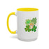 Retro St. Paddy's Day Accent Coffee Mug - 11oz & 15oz
