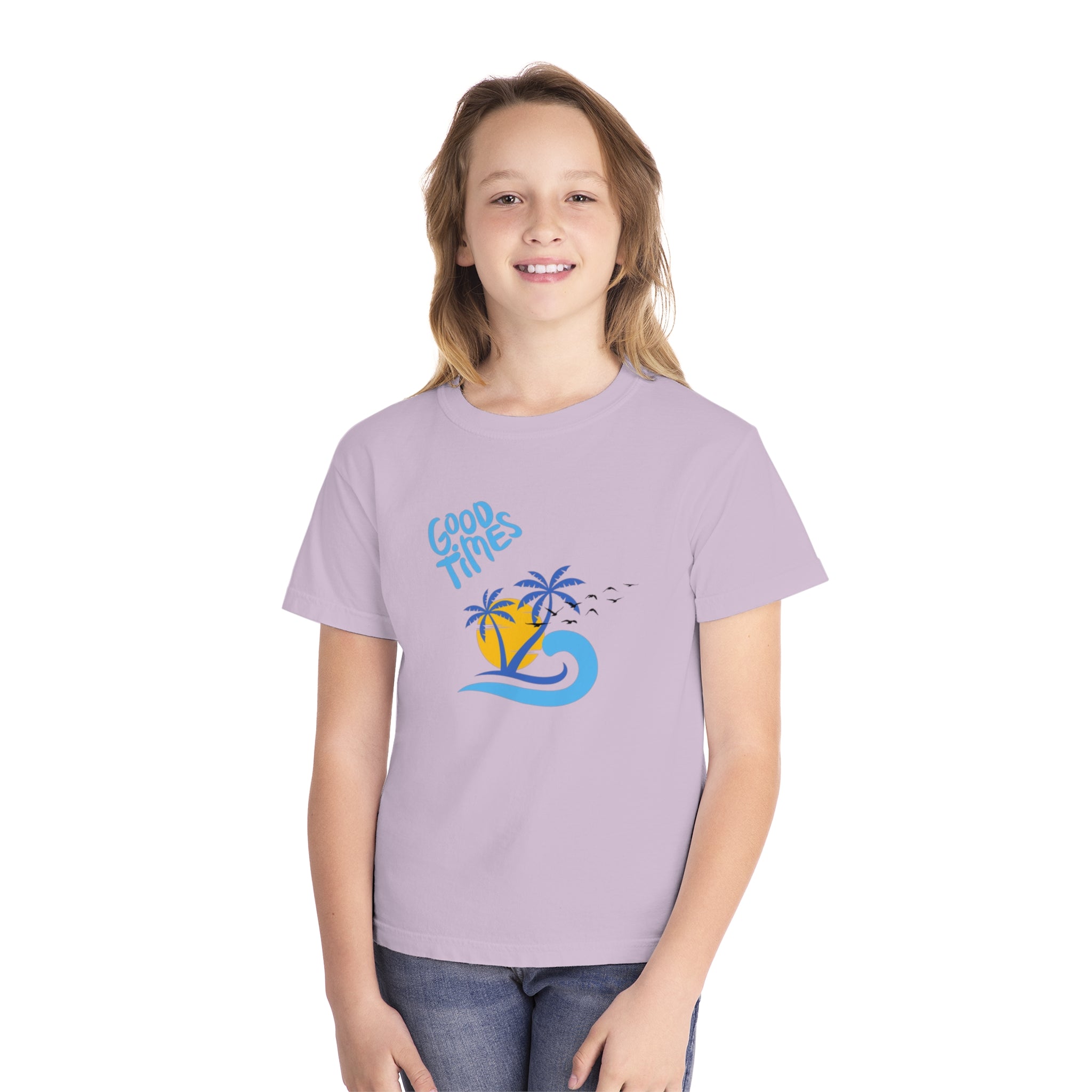 Beach Good Times Youth Midweight Tee