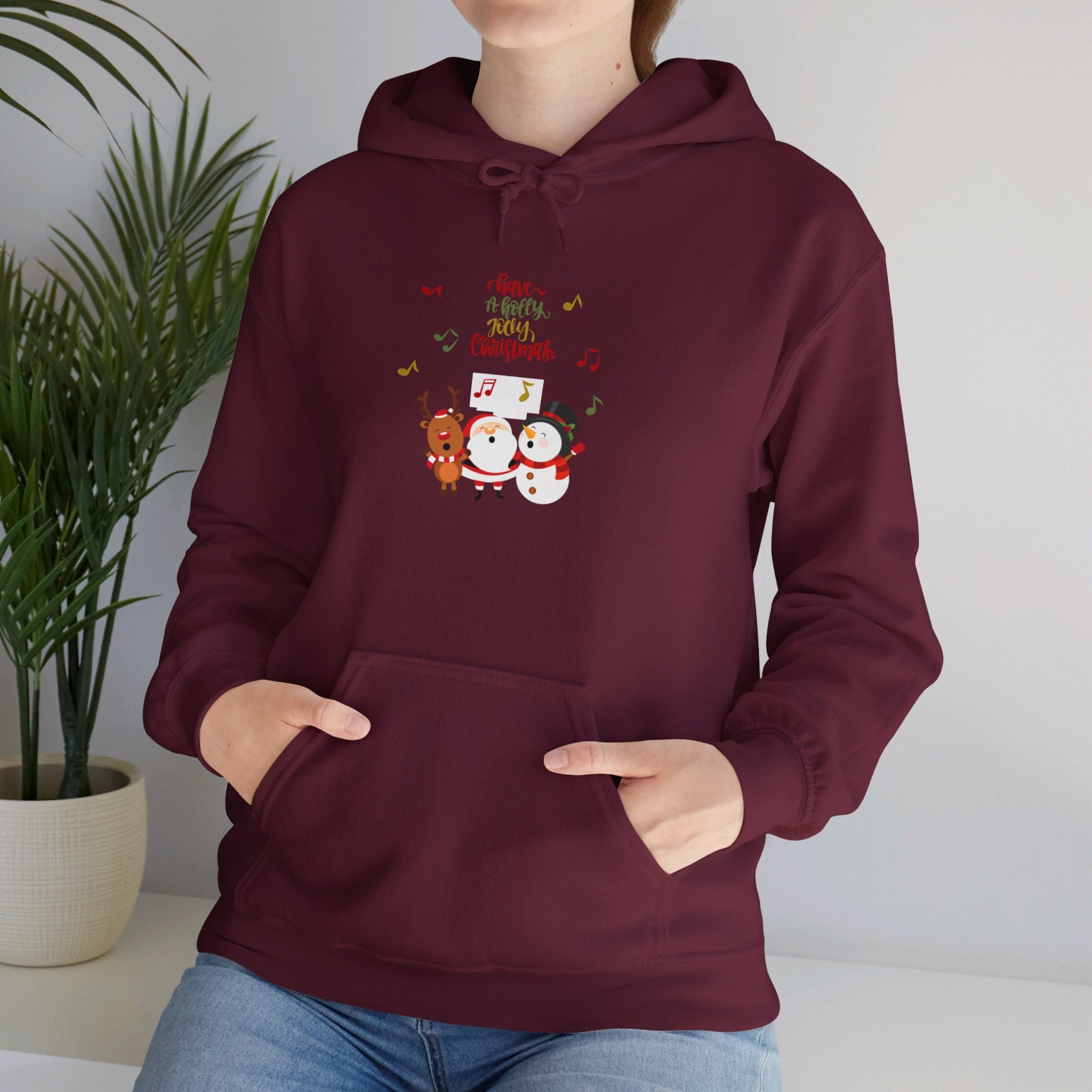 Have A Holly Jolly ChristmasUnisex Heavy Blend™ Hooded Sweatshirt