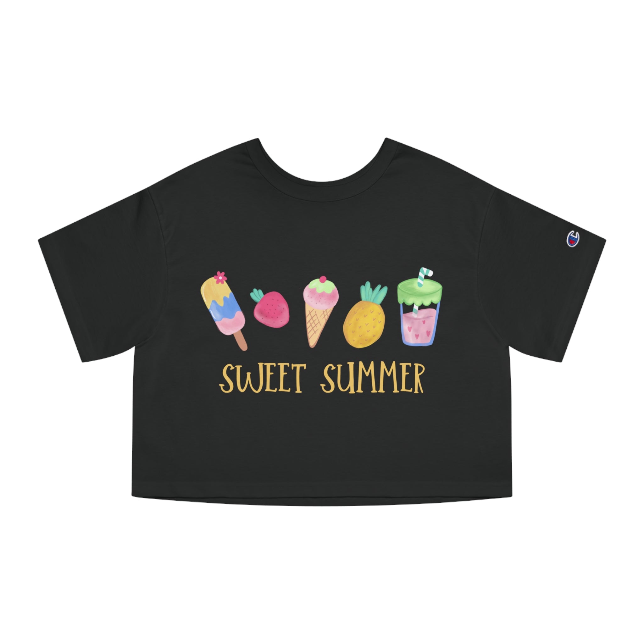 Sweet Summer Champion Women's Heritage Cropped T-Shirt