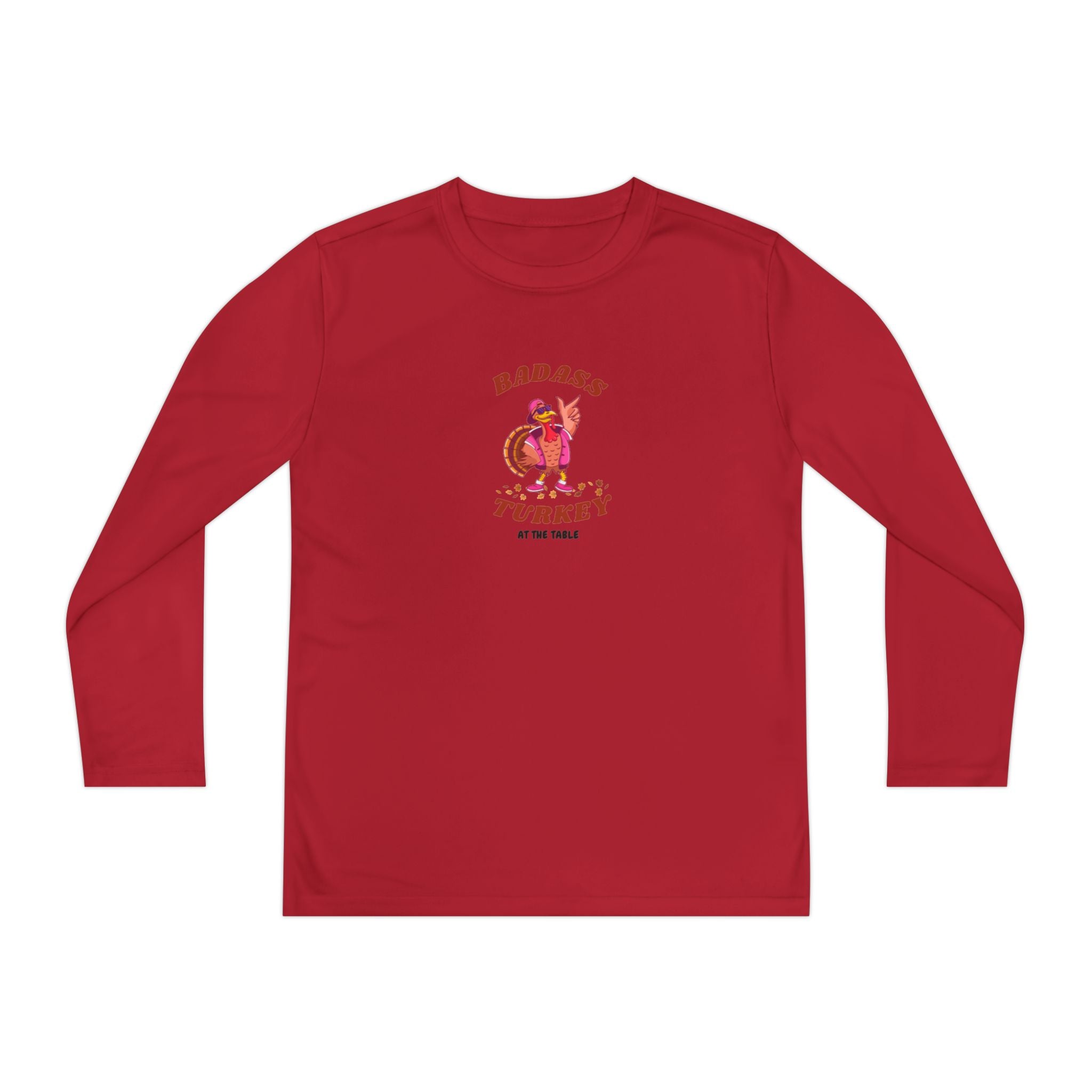 Badass Turkey Youth Long Sleeve Competitor Tee