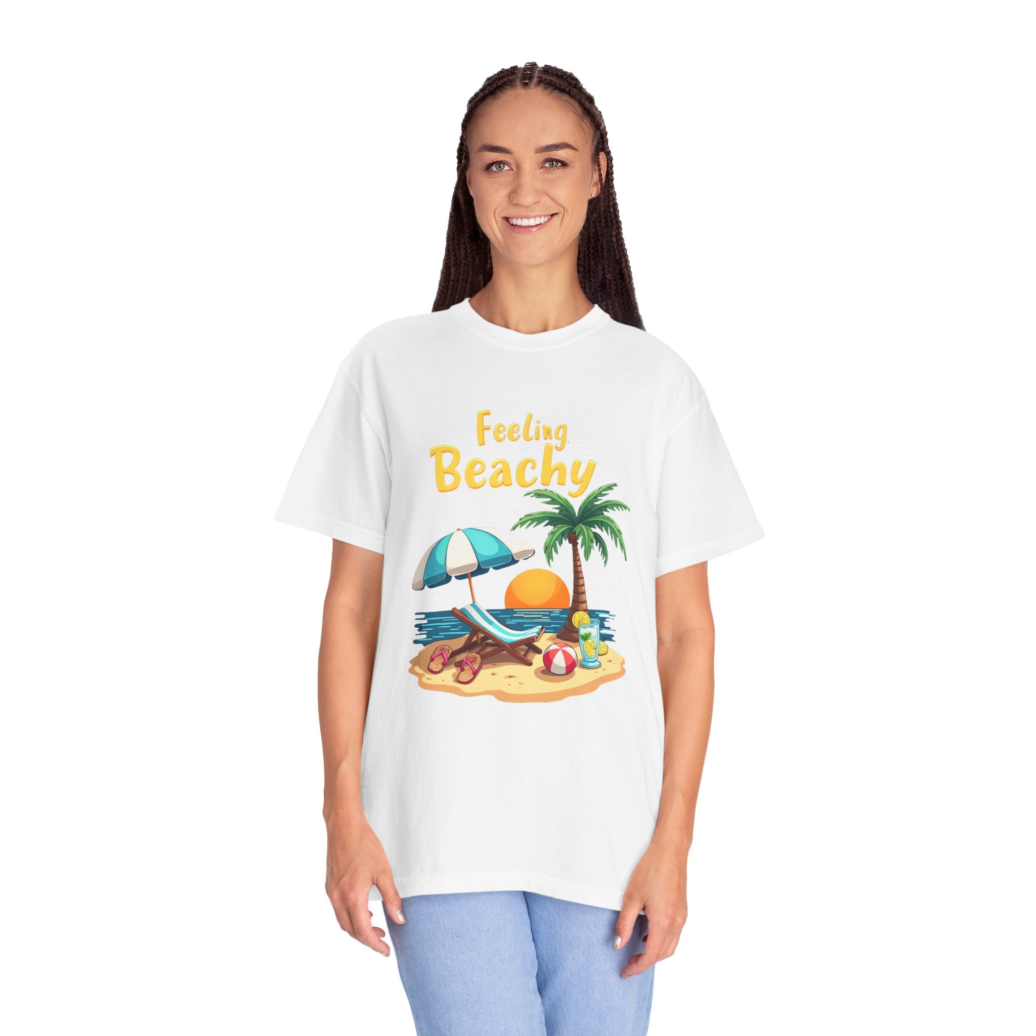 Feeling Beachy Tee, Unisex Casual Wear
