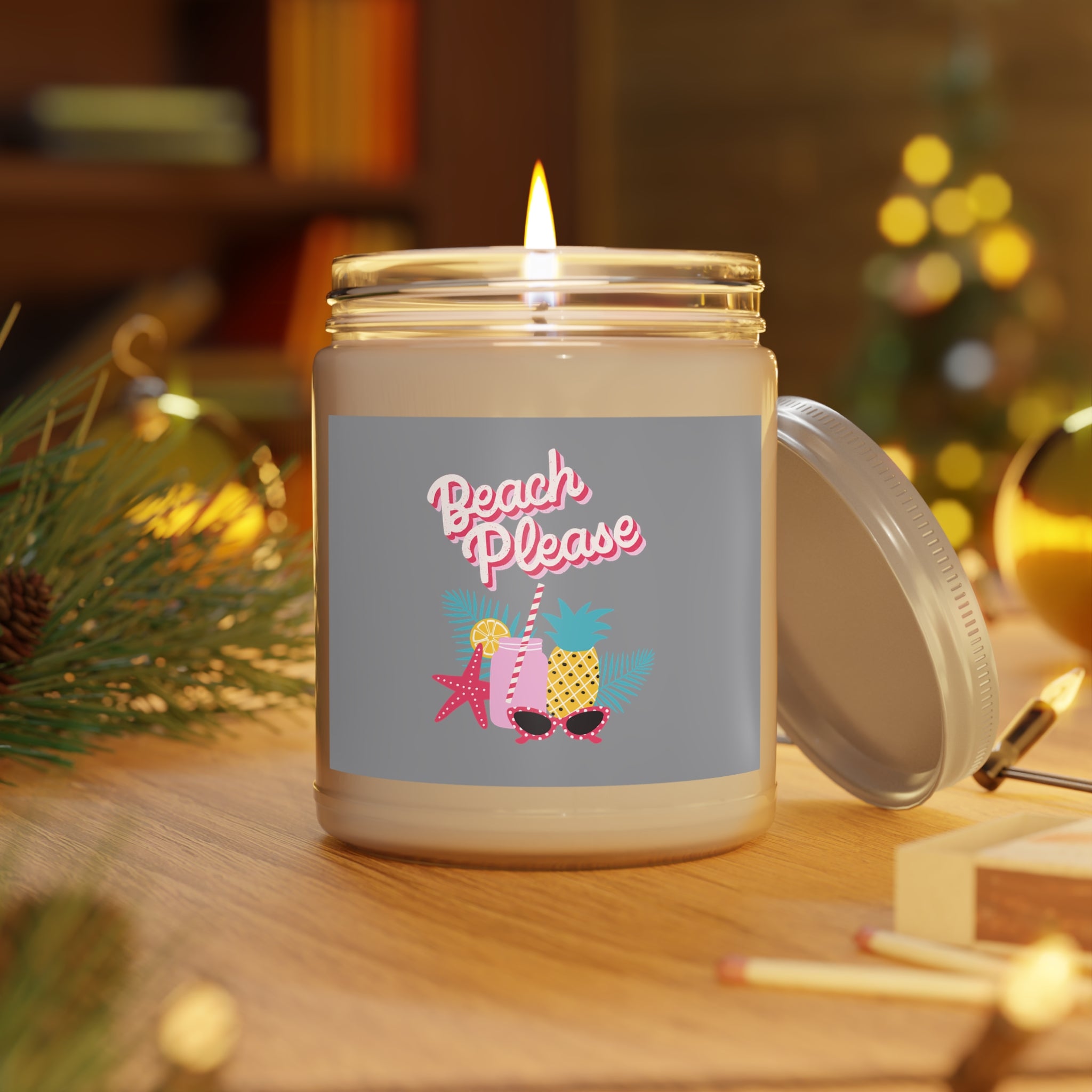 Beach Please Scented Candles, 9oz