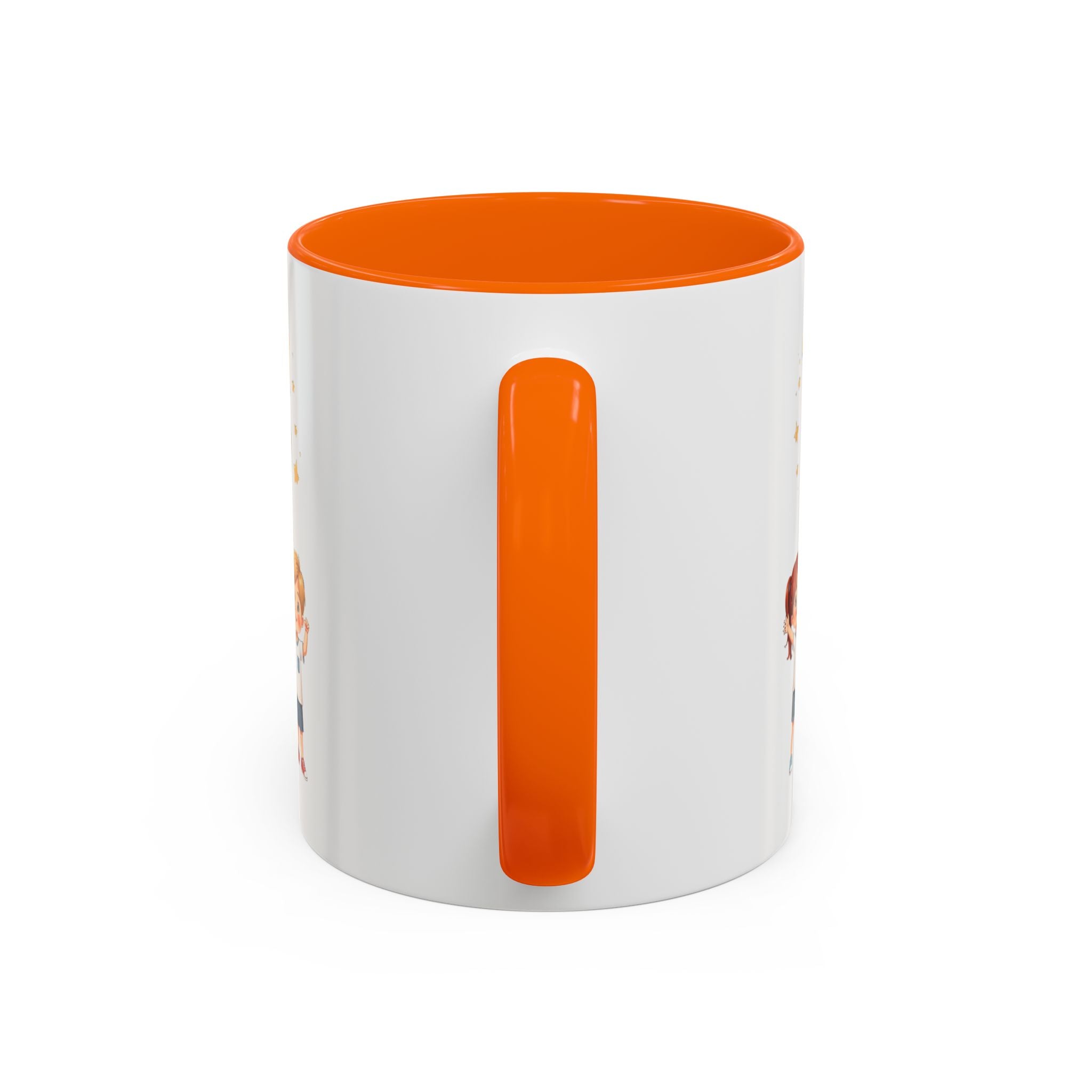Team Dad Accent Coffee Mug