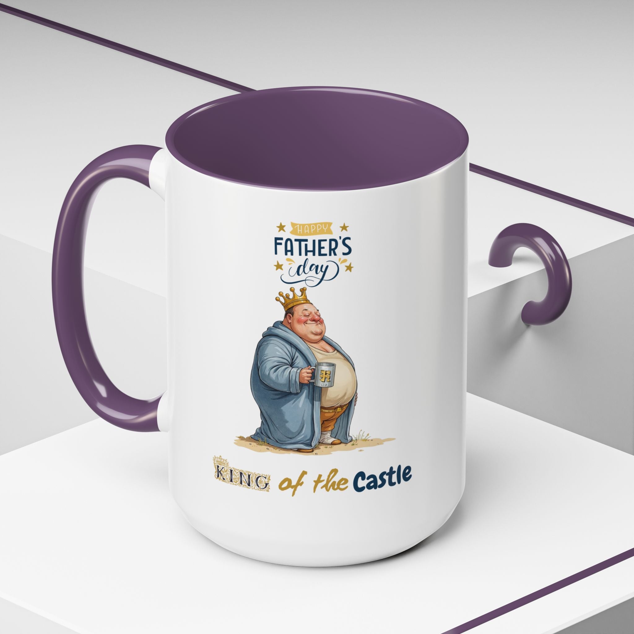 Father's Day King of the Castle Mug
