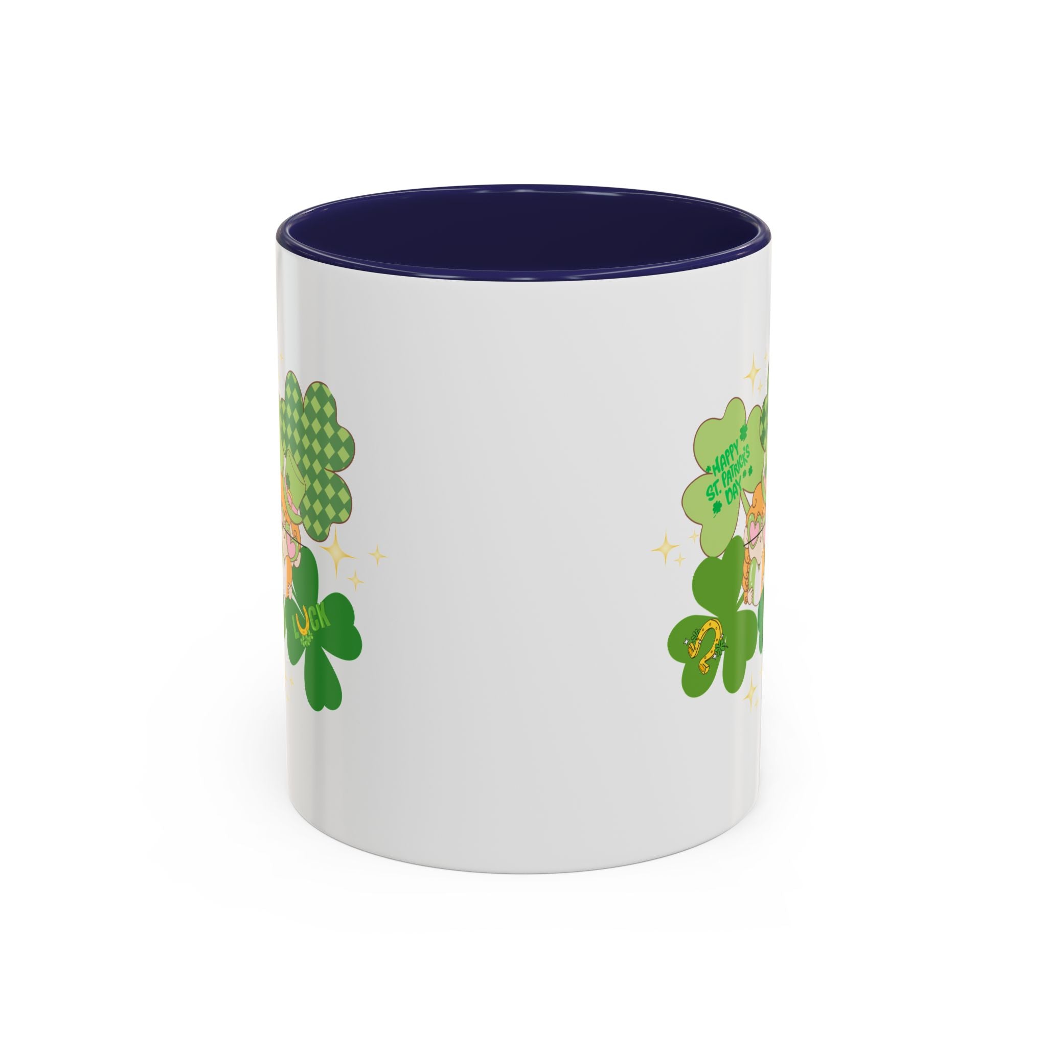 Retro St. Paddy's Day Accent Coffee Mug - 11oz & 15oz