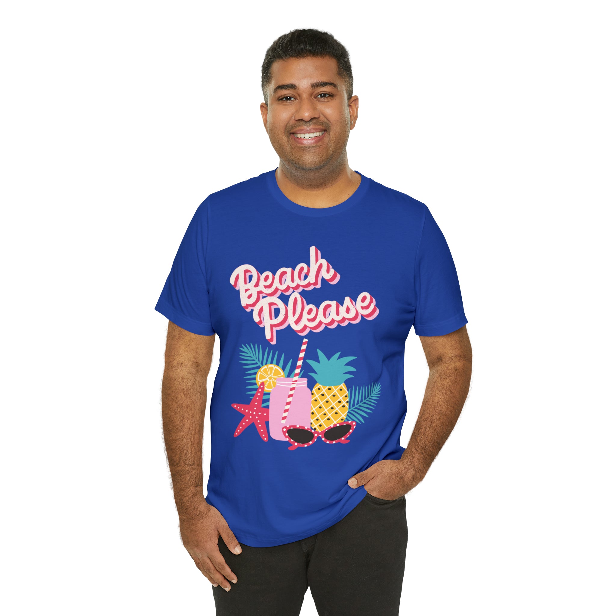 Beach Please Unisex Jersey Short Sleeve Tee