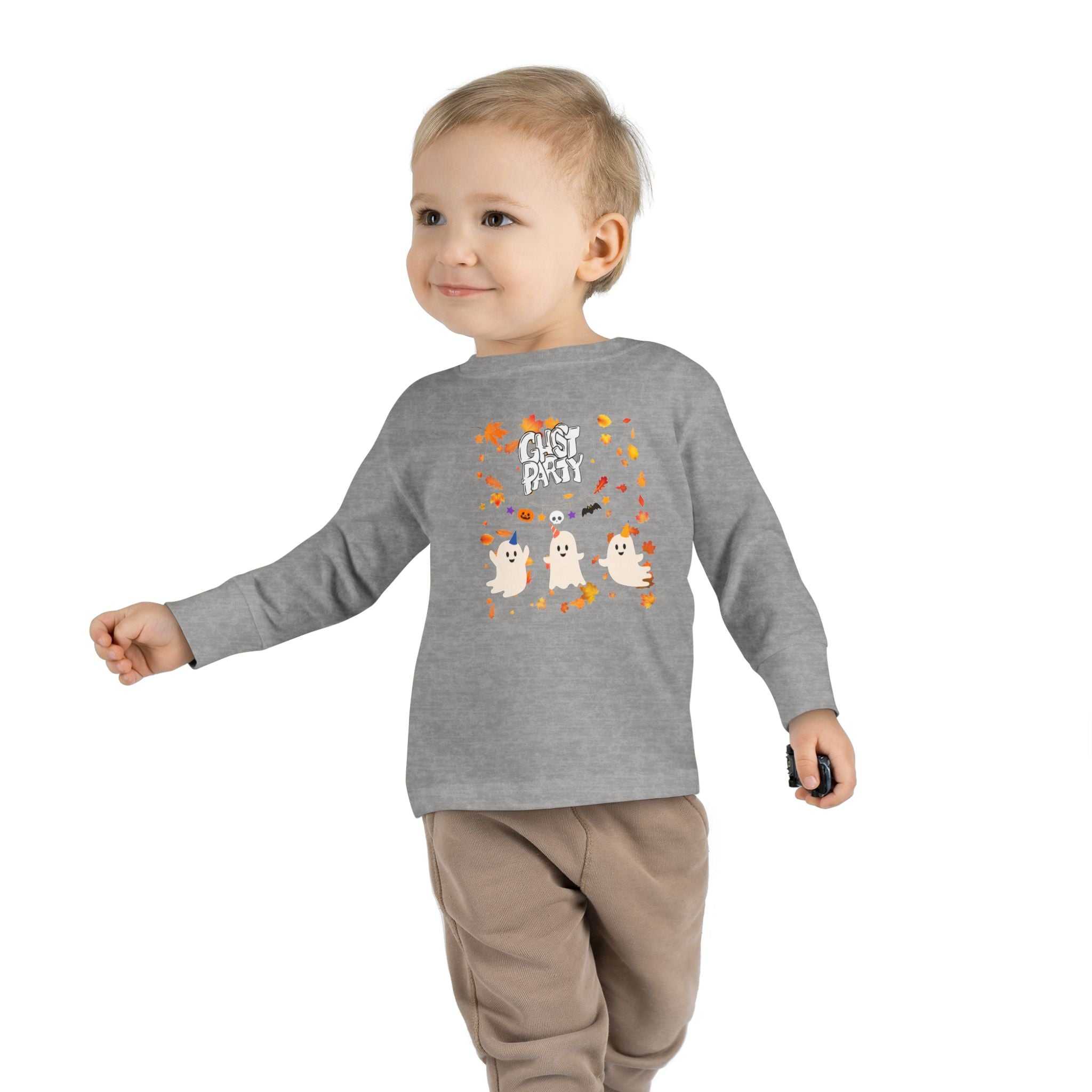 Ghost Party Toddler Long Sleeve Tee