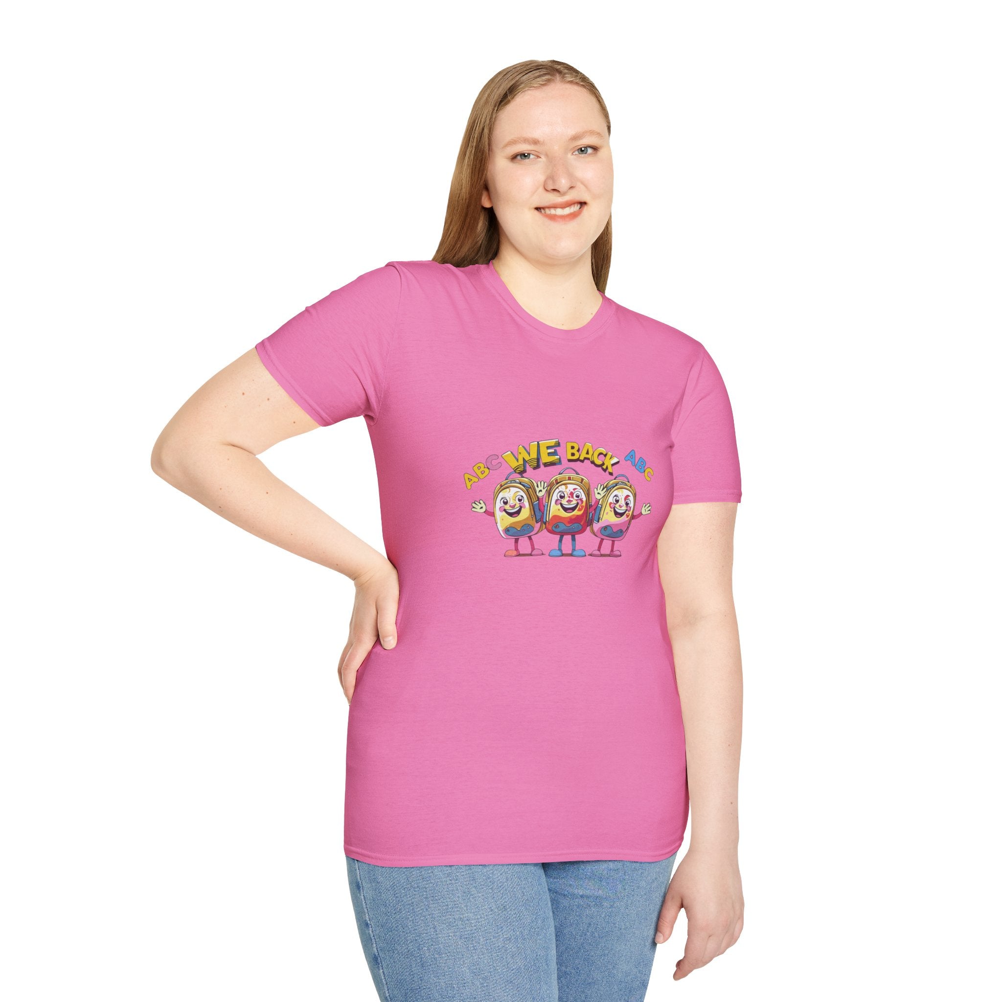 We Back Unisex Softstryle T-Shirt