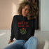 Meet Me Under The Mistletoe Crop Hoodie