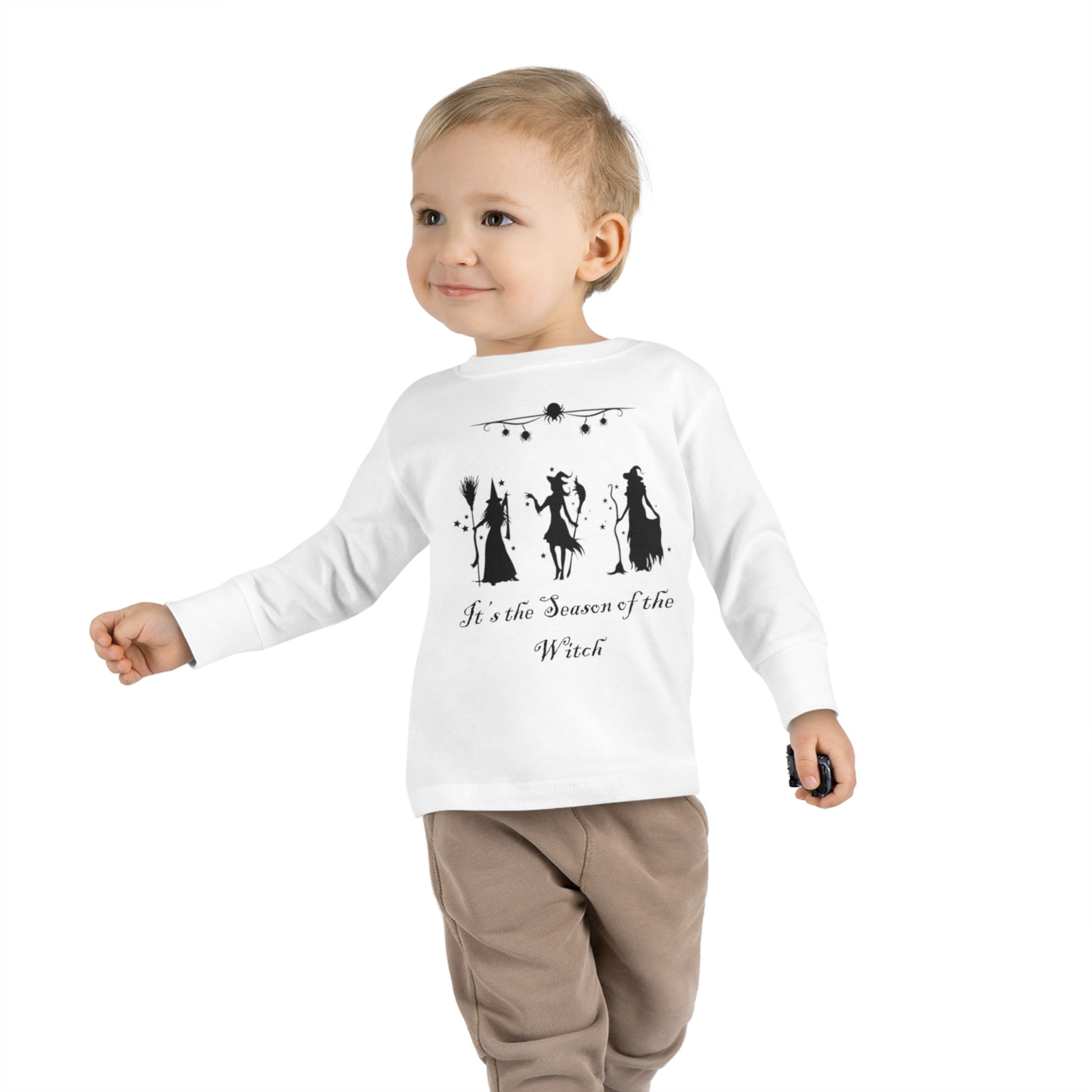 It's The Season of the Witch Toddler Long Sleeve Tee