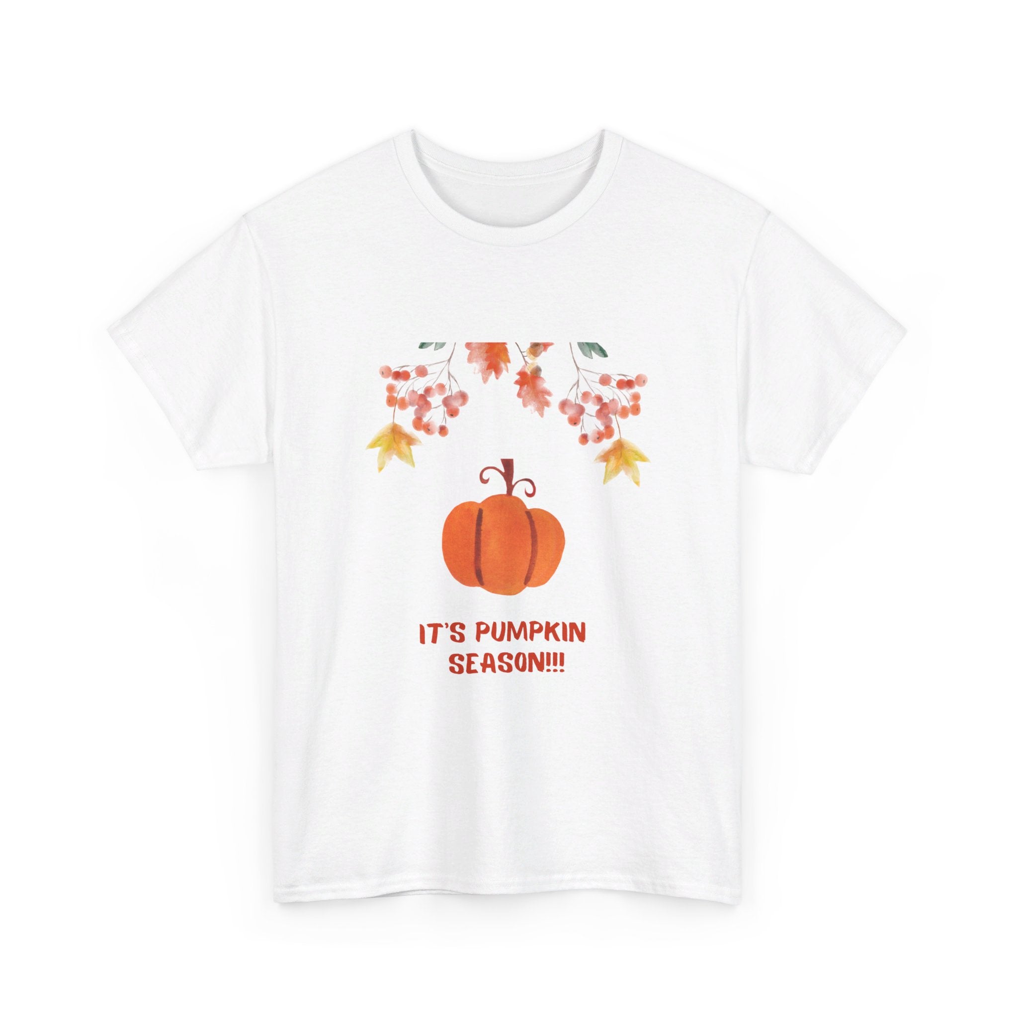 Pumpkin Season Unisex Heavy Cotton Tee