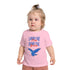 Land Of The Free Home Of The Brave Baby Short Sleeve T-Shirt