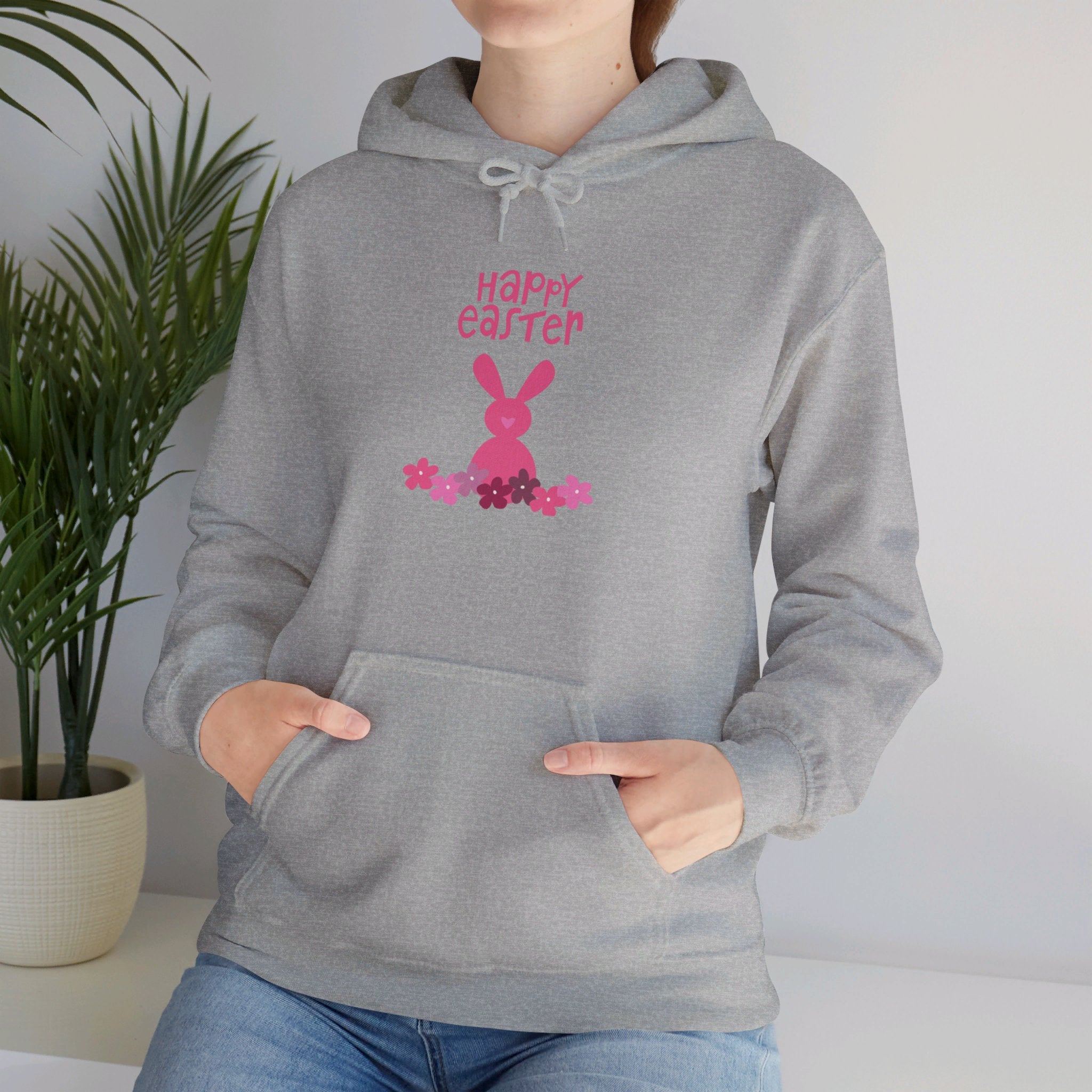 Happy Bunny Day Unisex Heavy Blend™ Hooded Sweatshirt