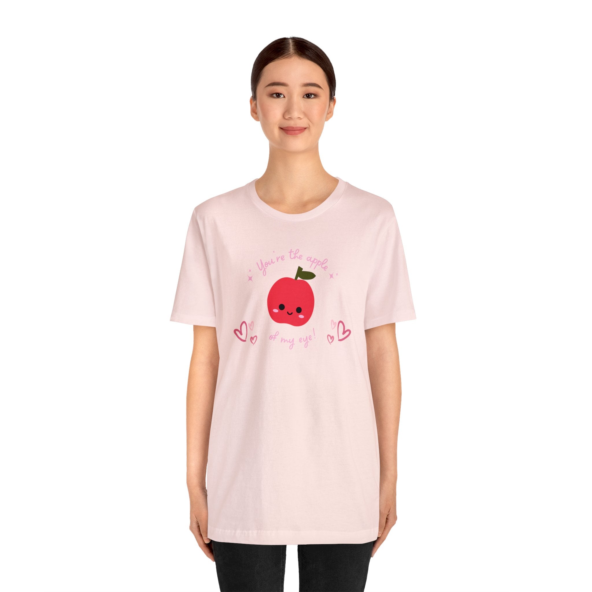 You Are The Apple Of My Eyes Unisex Jersey Short Sleeve Tee