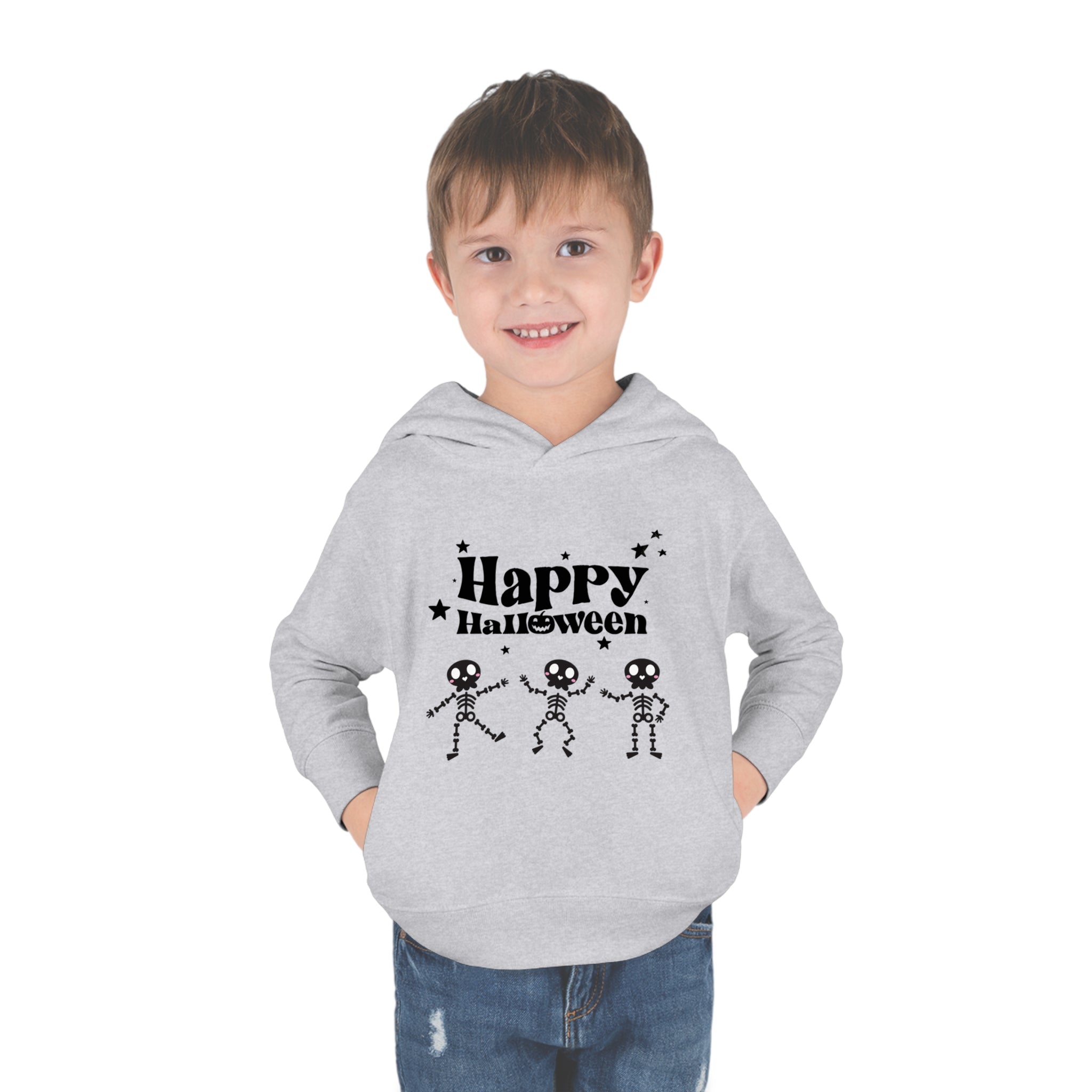 Happy Halloween Crew Toddler Pullover Fleece Hoodie
