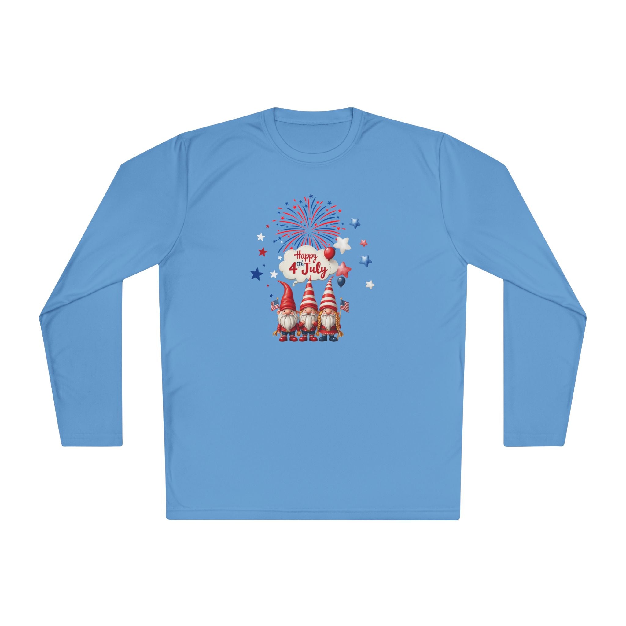 Gnome July 4th  Long Sleeve Tee