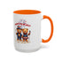 Happy 4th of July Teddy Bear Couple Coffee Mug