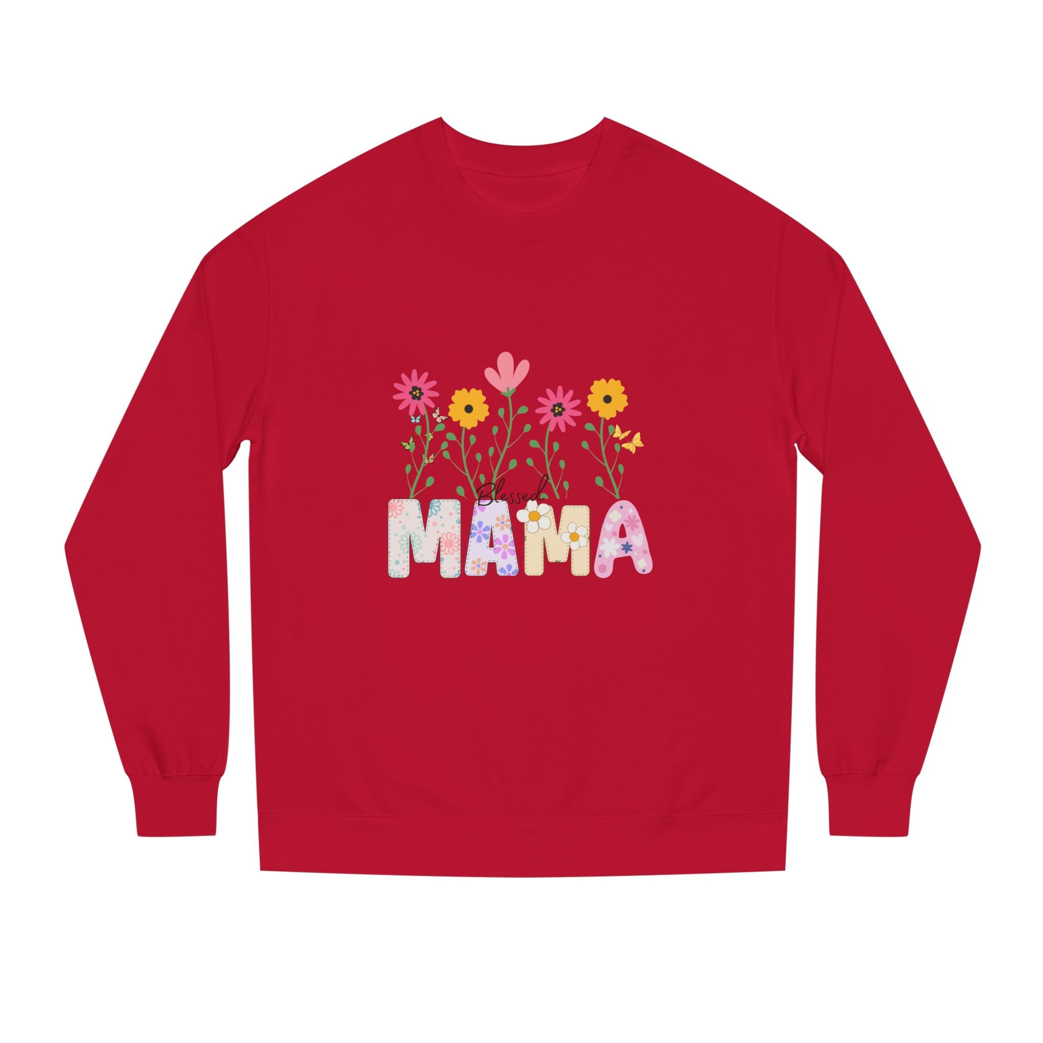 Blessed Mama Unisex Crew Neck Sweatshirt
