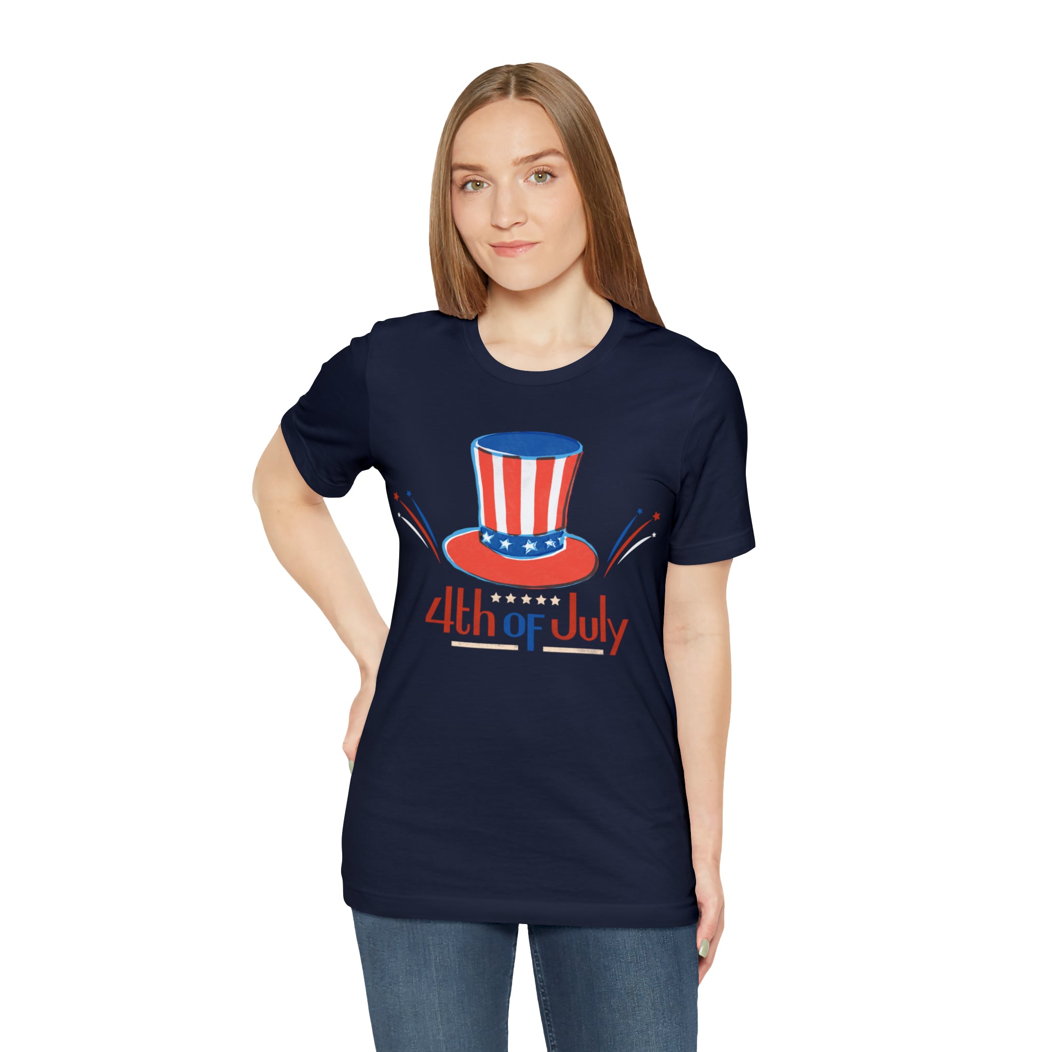 4th Of July Unisex Jersey Short Sleeve Tee