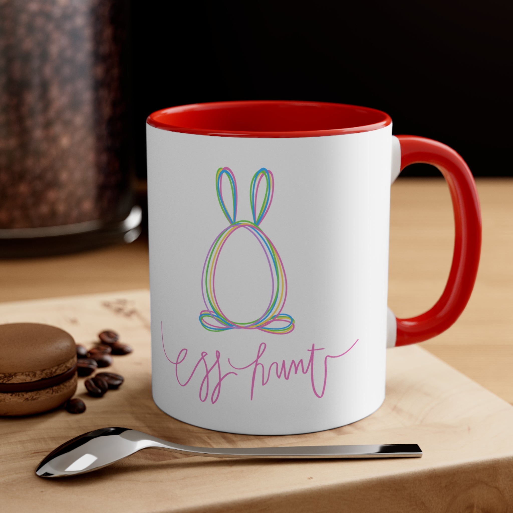 Egg Hunt Accent Coffee Mug, 11oz