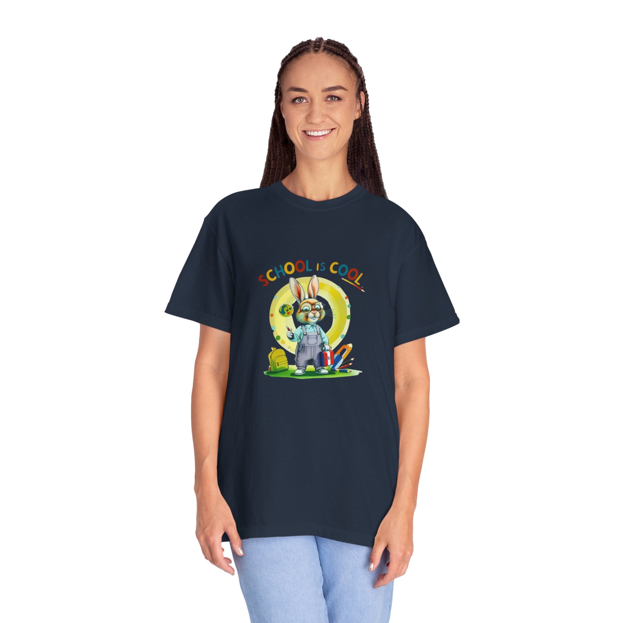 School is Cool Unisex Garment-Dyed Tee