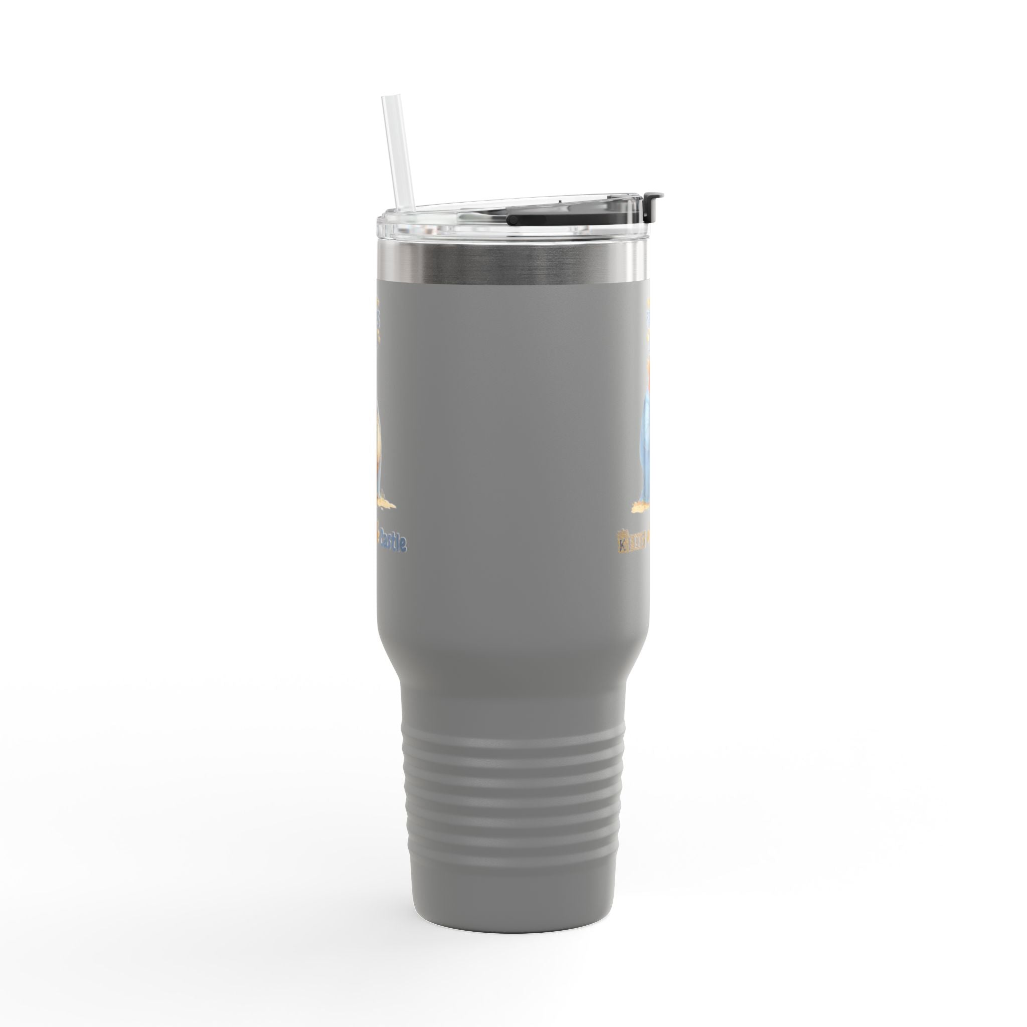 Father's Day King of the Castle Insulated Travel Mug