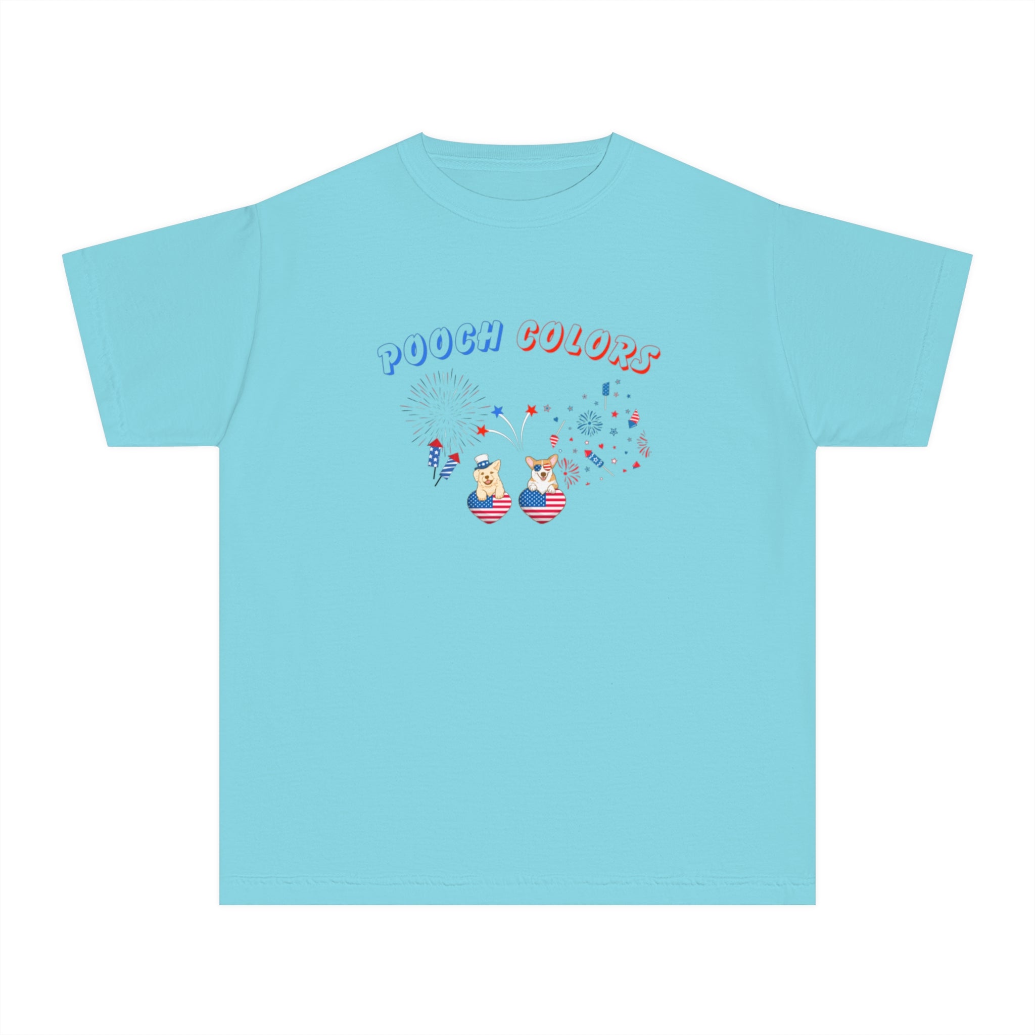 Pooch Colors Youth Midweight Tee