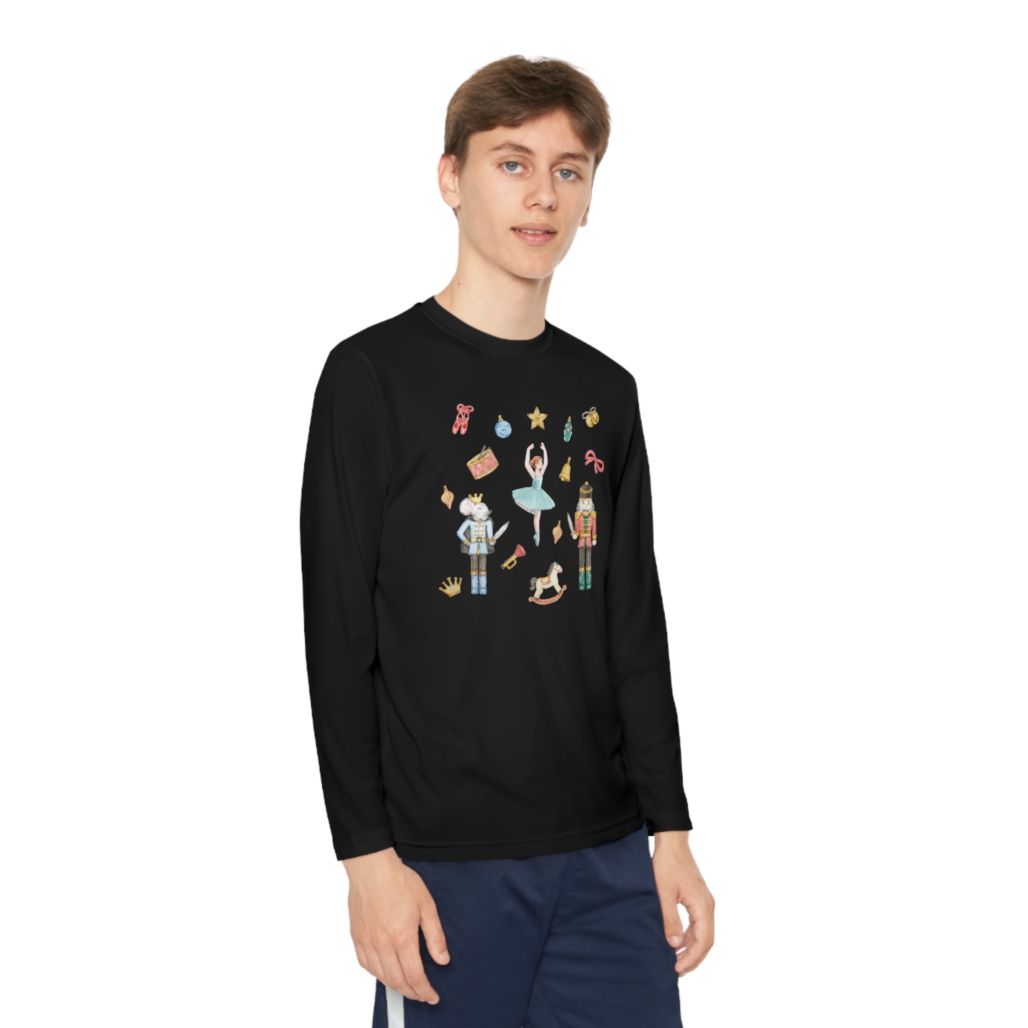 Nutcracker Youth Long Sleeve Competitor Tee
