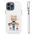 Team Dad Phone Case, Fun Gift for Fathers, Durable Phone Protector, Cute Dad Team Merchandise, Father's Day Special