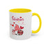 Gnome Valentine's Day Accent Coffee Mug (11, 15oz)