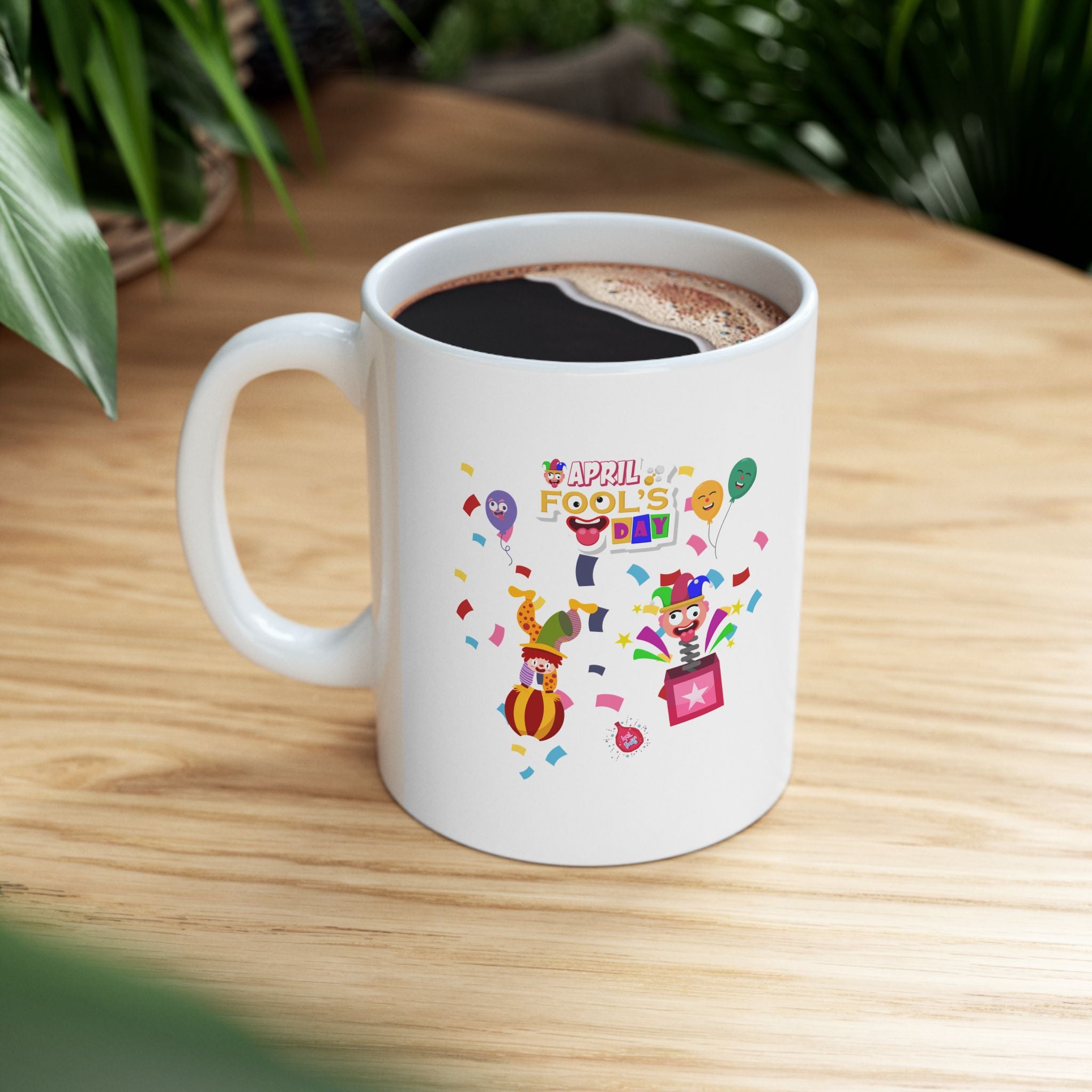 All April Fool's Day Ceramic Mug  (11oz & 15oz)