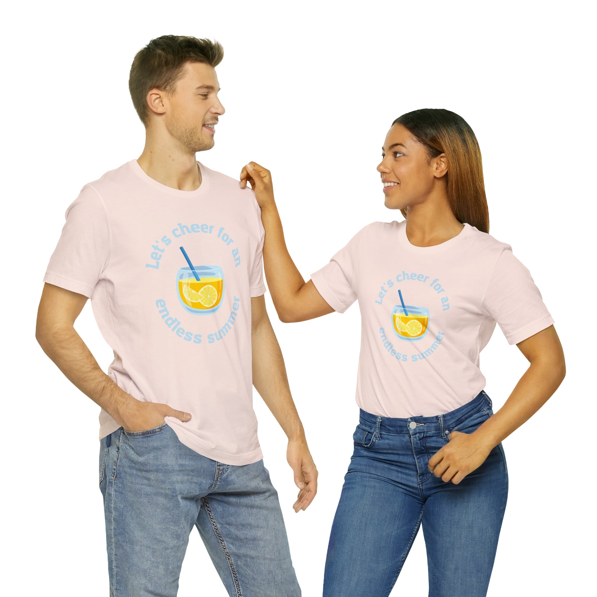 Let's  Cheer For An Endless Summer Unisex Jersey Short Sleeve Tee