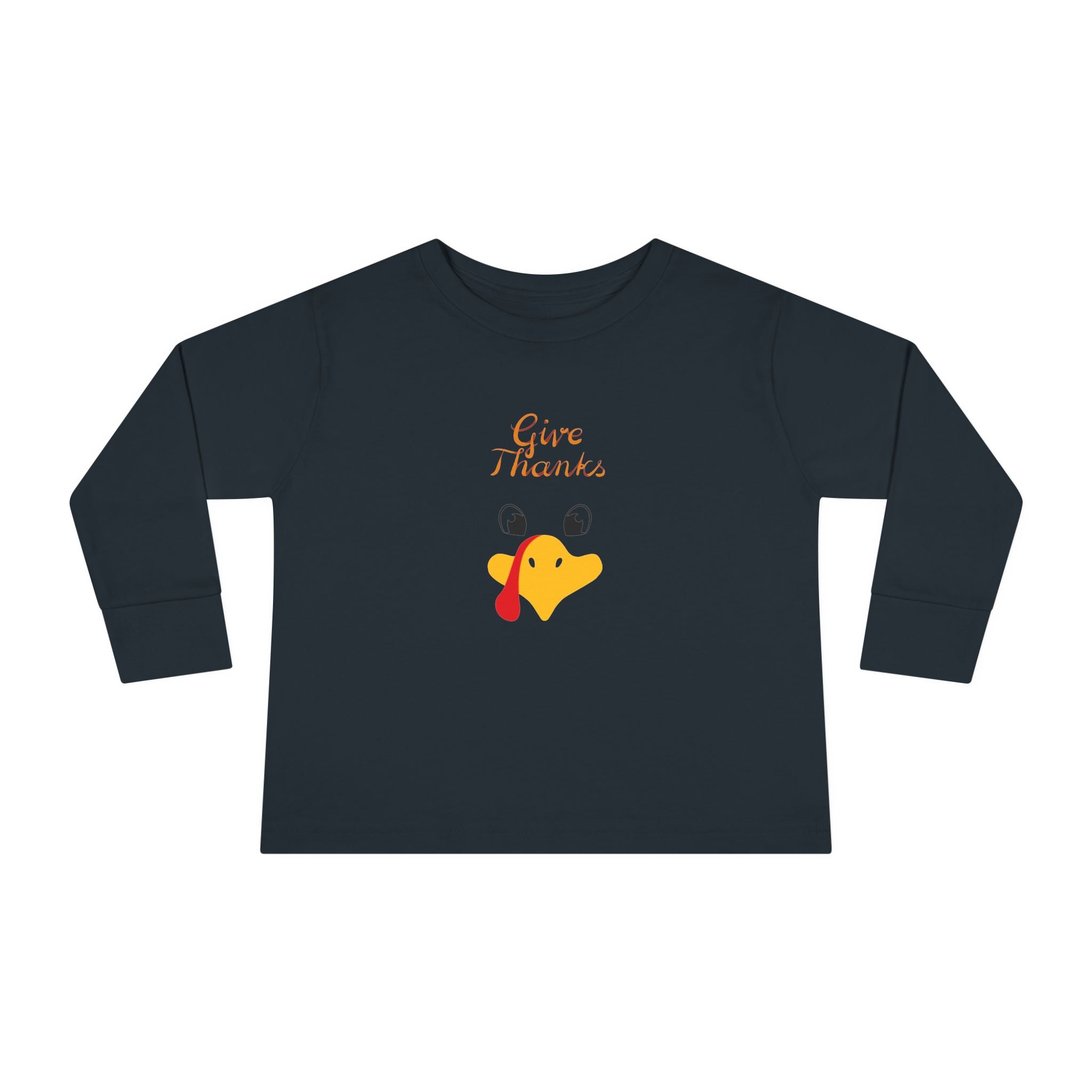Give Thanks Toddler Long Sleeve Tee