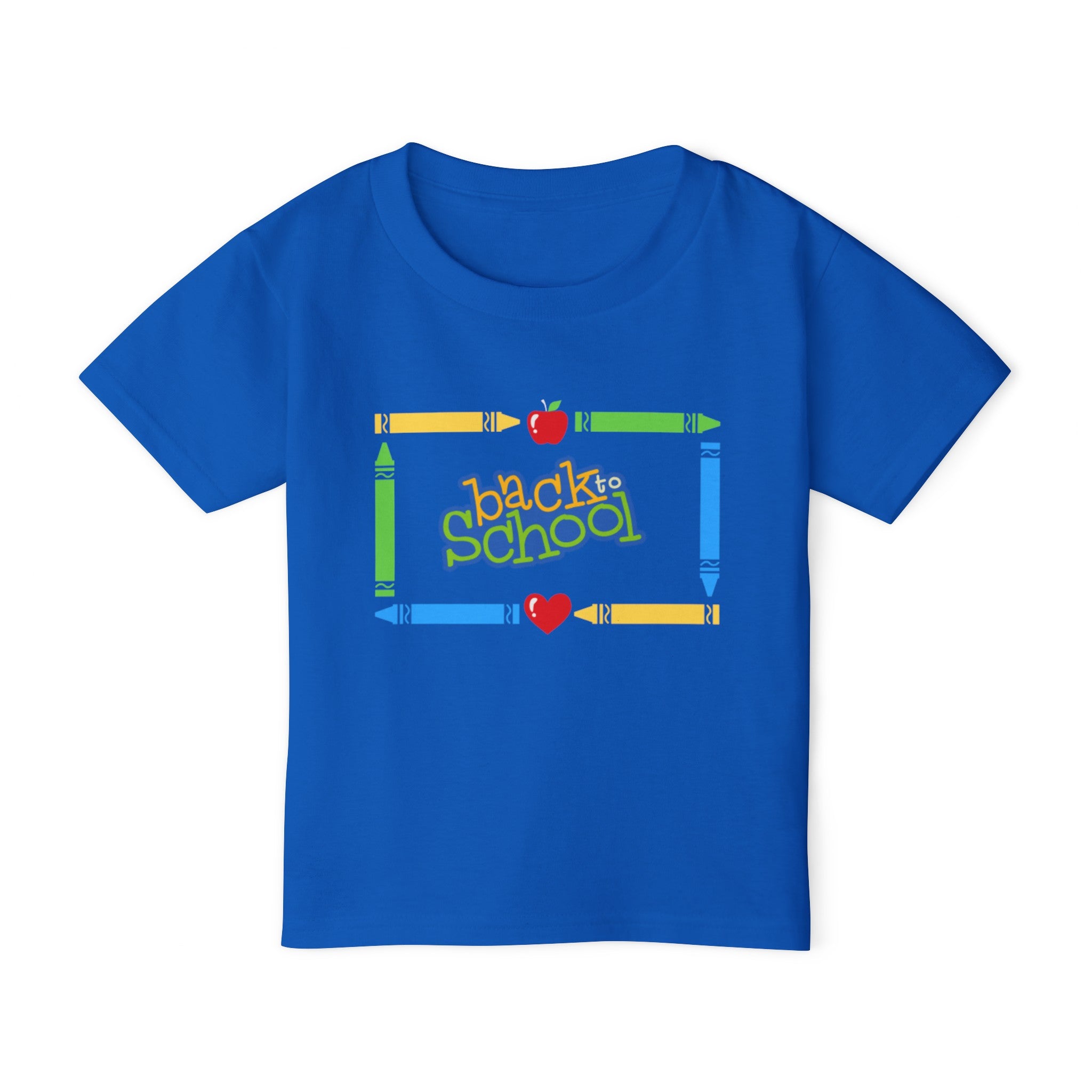 Back To School Heavy Cotton™ Toddler T-shirt