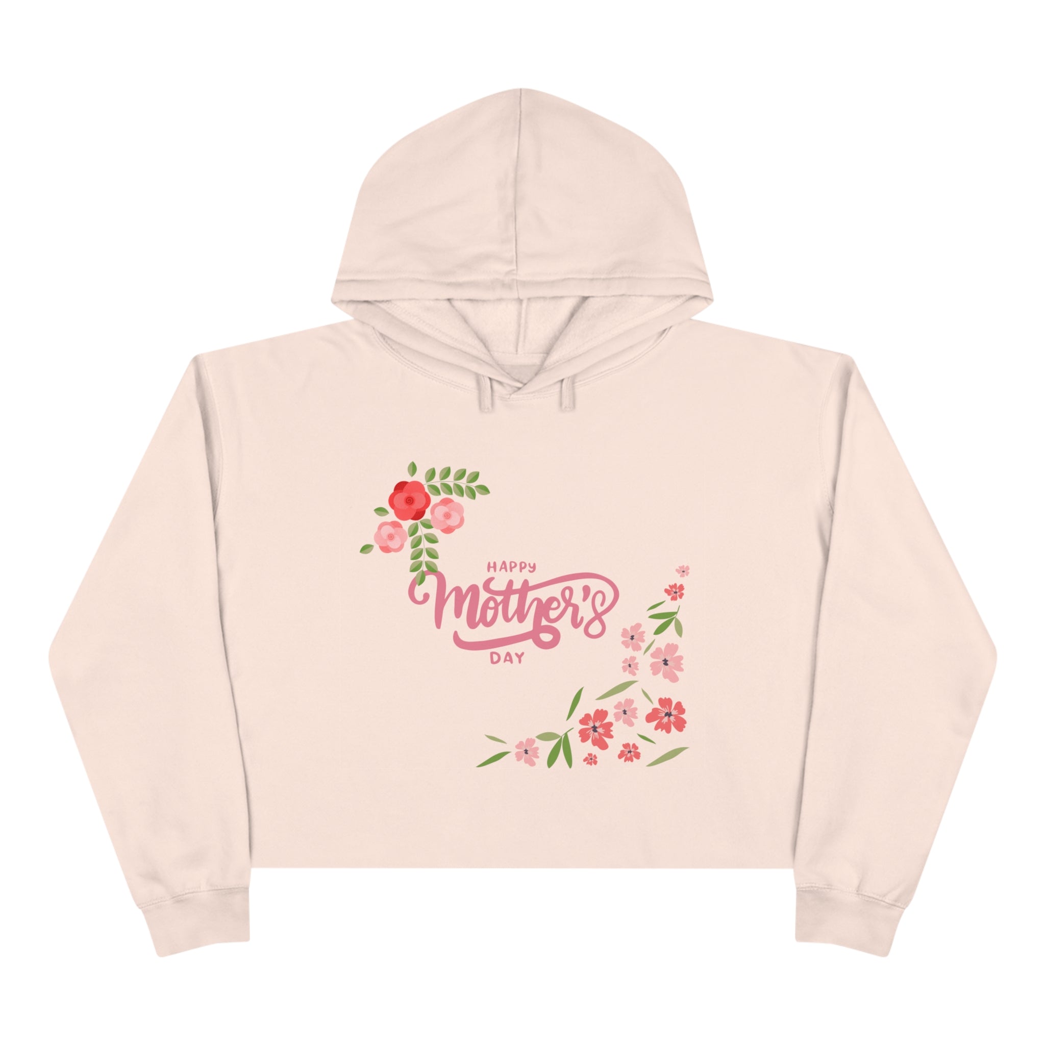 Mom's Day Crop Hoodie