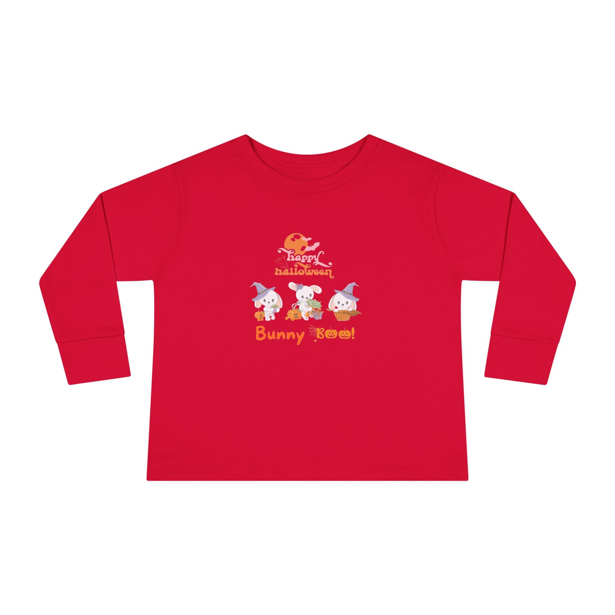 Bunny Boo Toddler Long Sleeve Tee