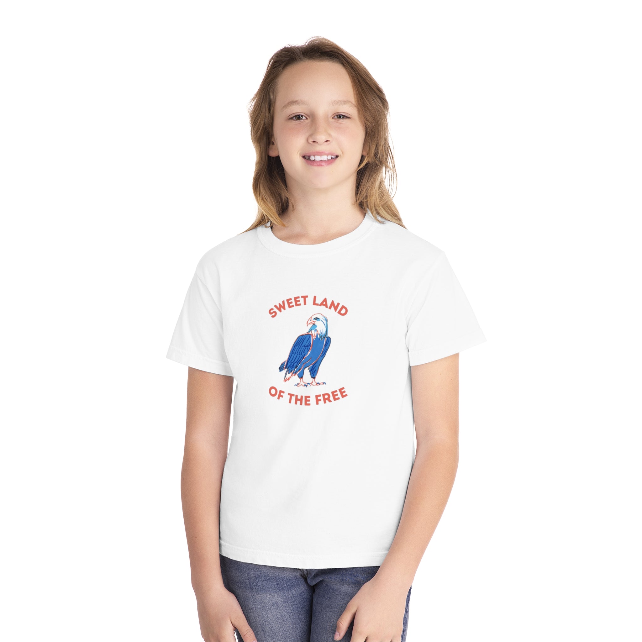 Sweet Land Of The Free Youth Midweight Tee