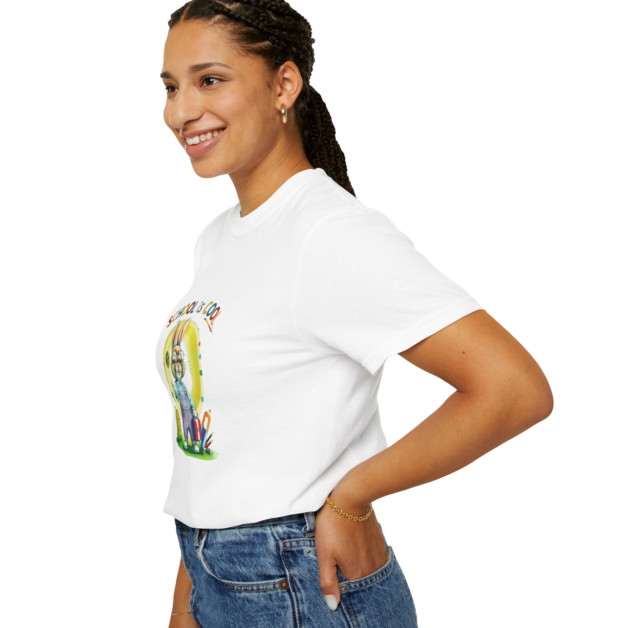 School is Cool Unisex Garment-Dyed Tee