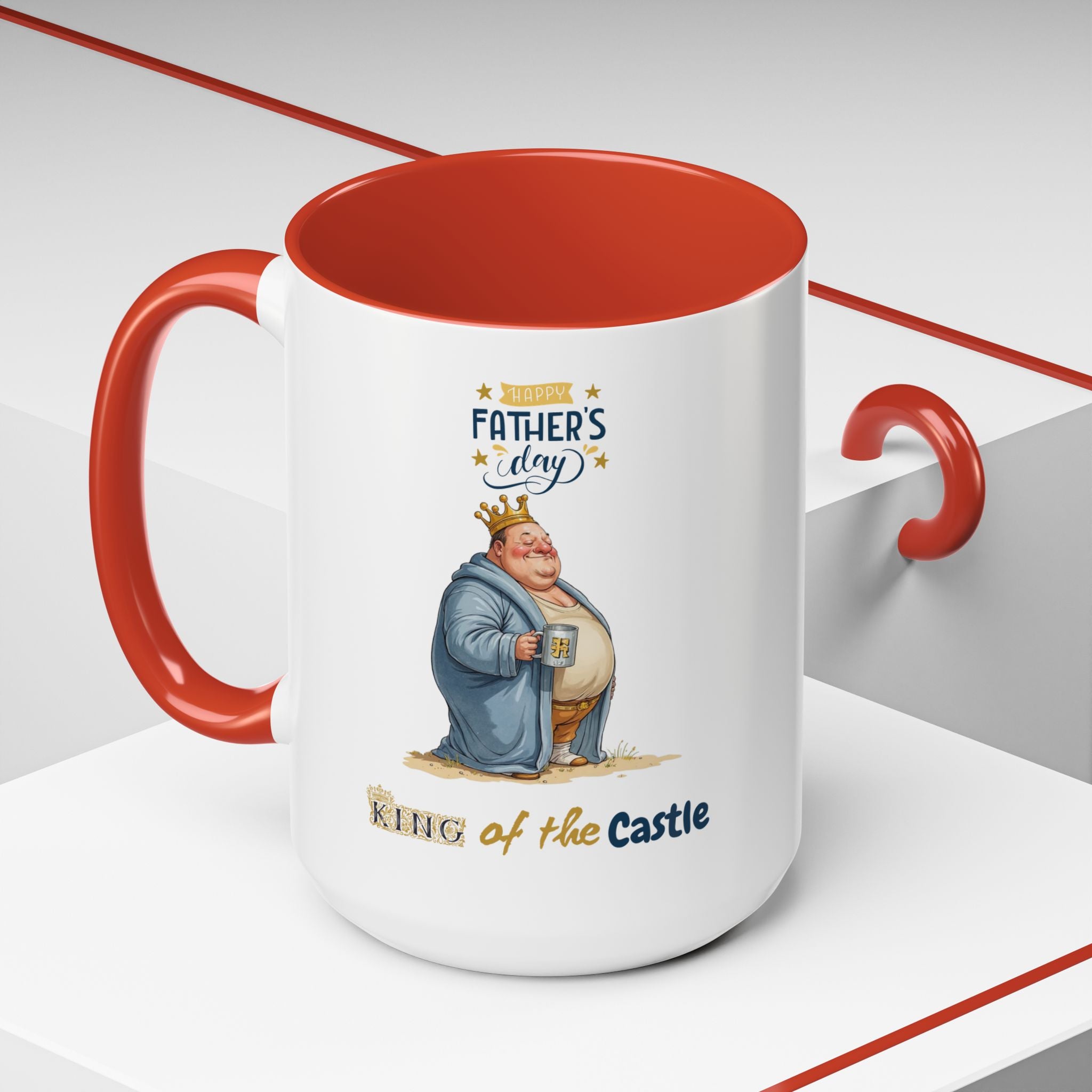 Father's Day King of the Castle Mug