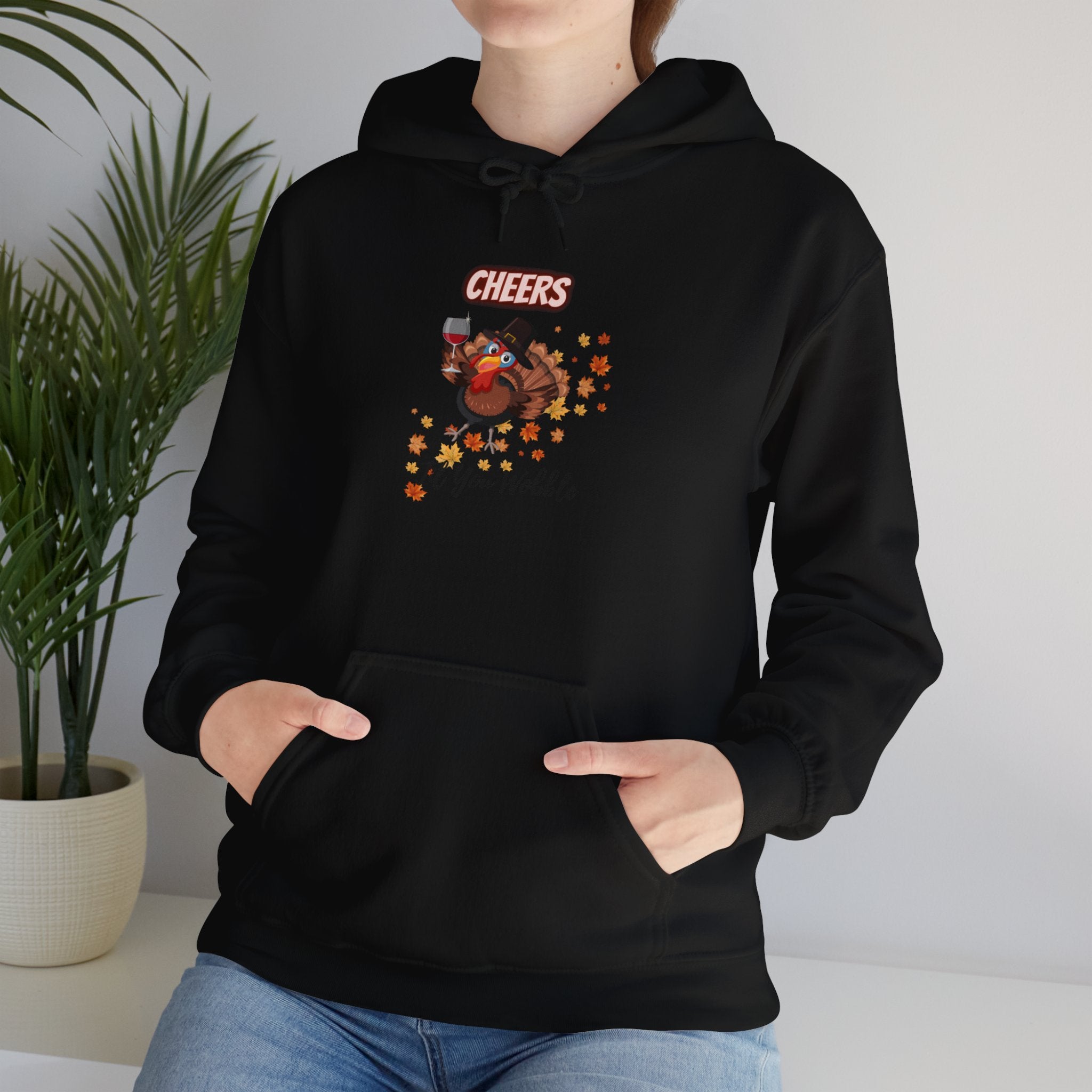 Cheers Til You Wobble Unisex Heavy Blend™ Hooded Sweatshirt